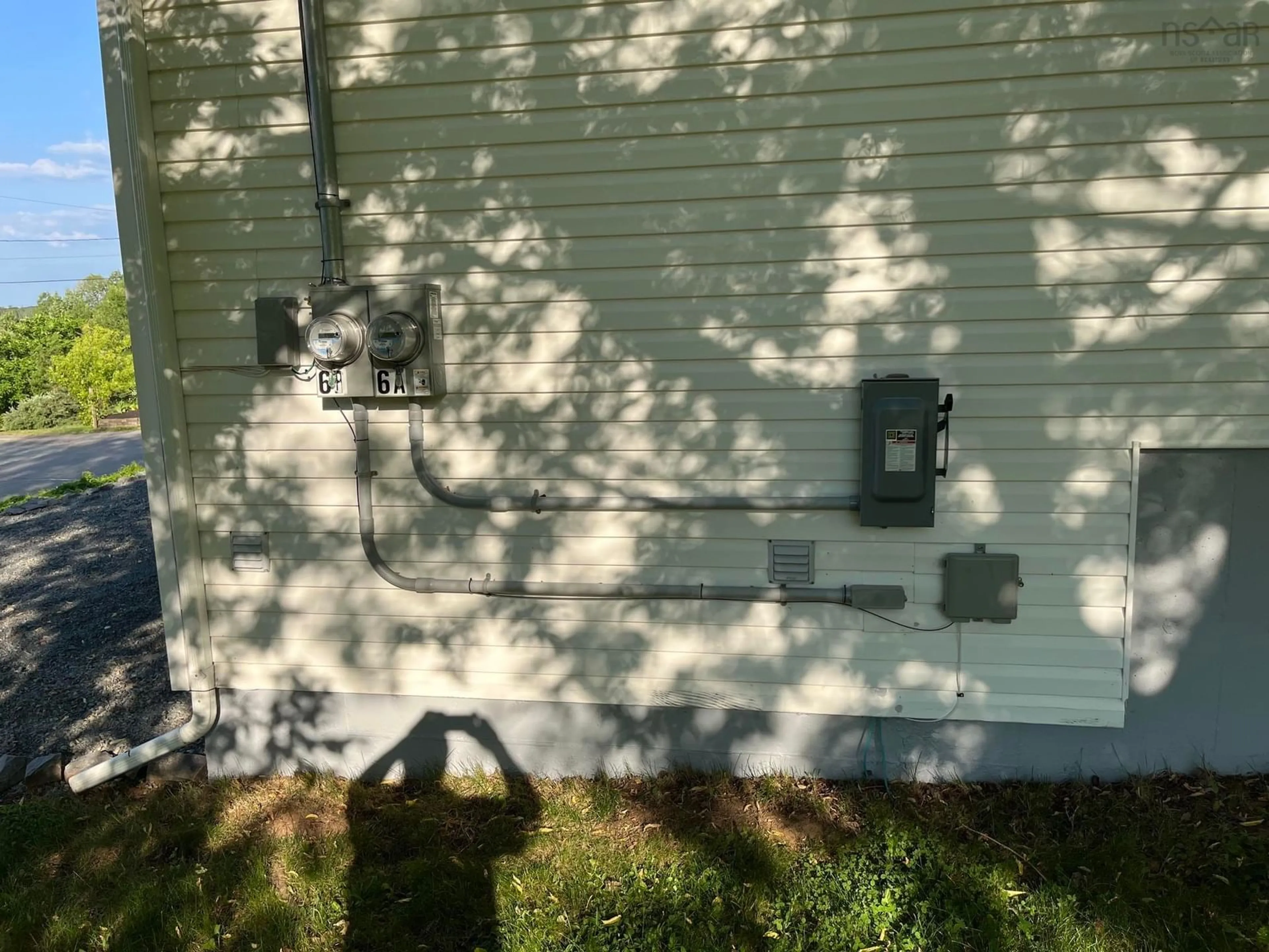 A pic from outside/outdoor area/front of a property/back of a property/a pic from drone, street for 6&6A Brightman Ave, Currys Corner Nova Scotia B0N 2T0