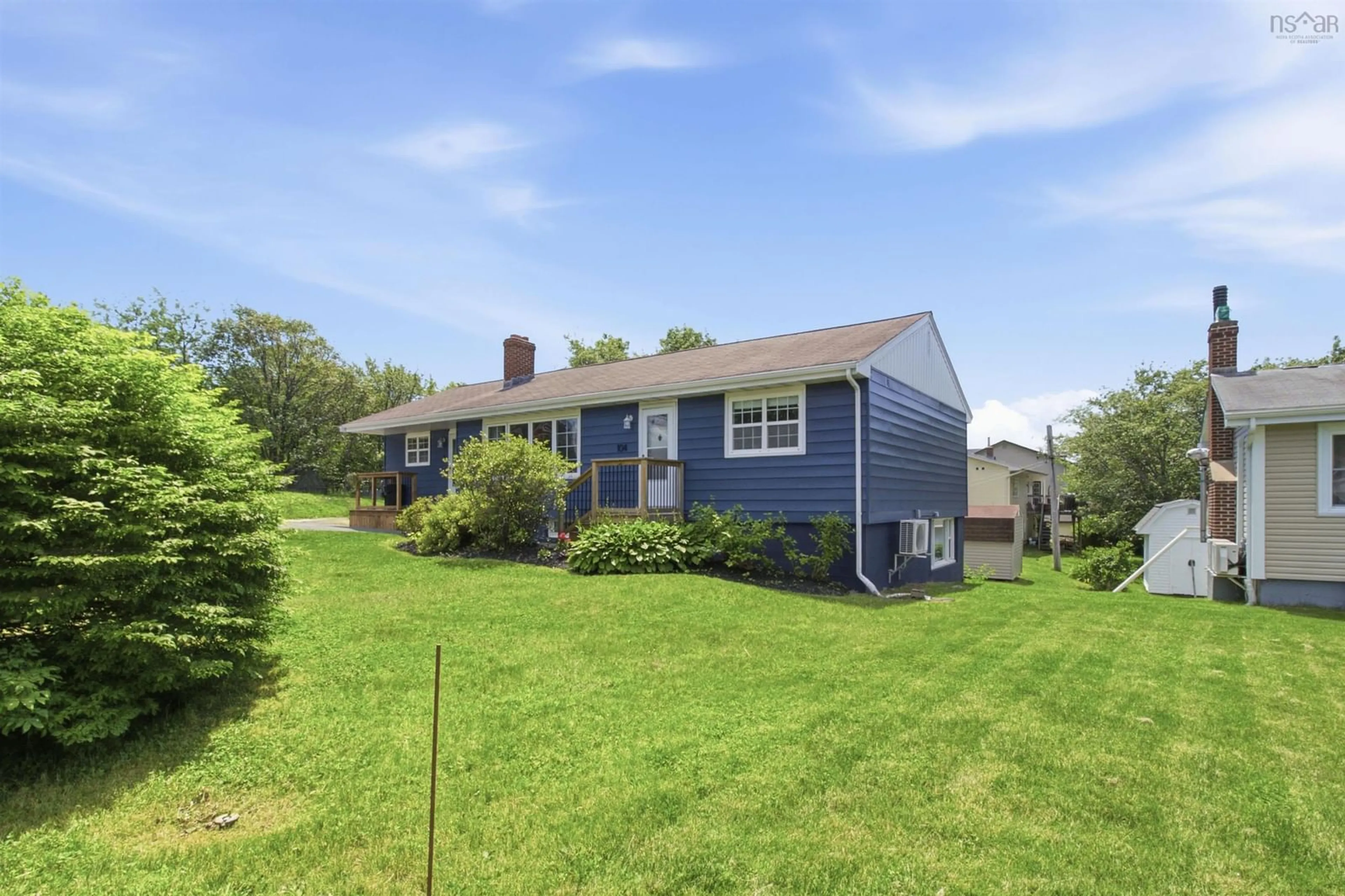 A pic from outside/outdoor area/front of a property/back of a property/a pic from drone, street for 104 Eisener St, Timberlea Nova Scotia B3T 1E5