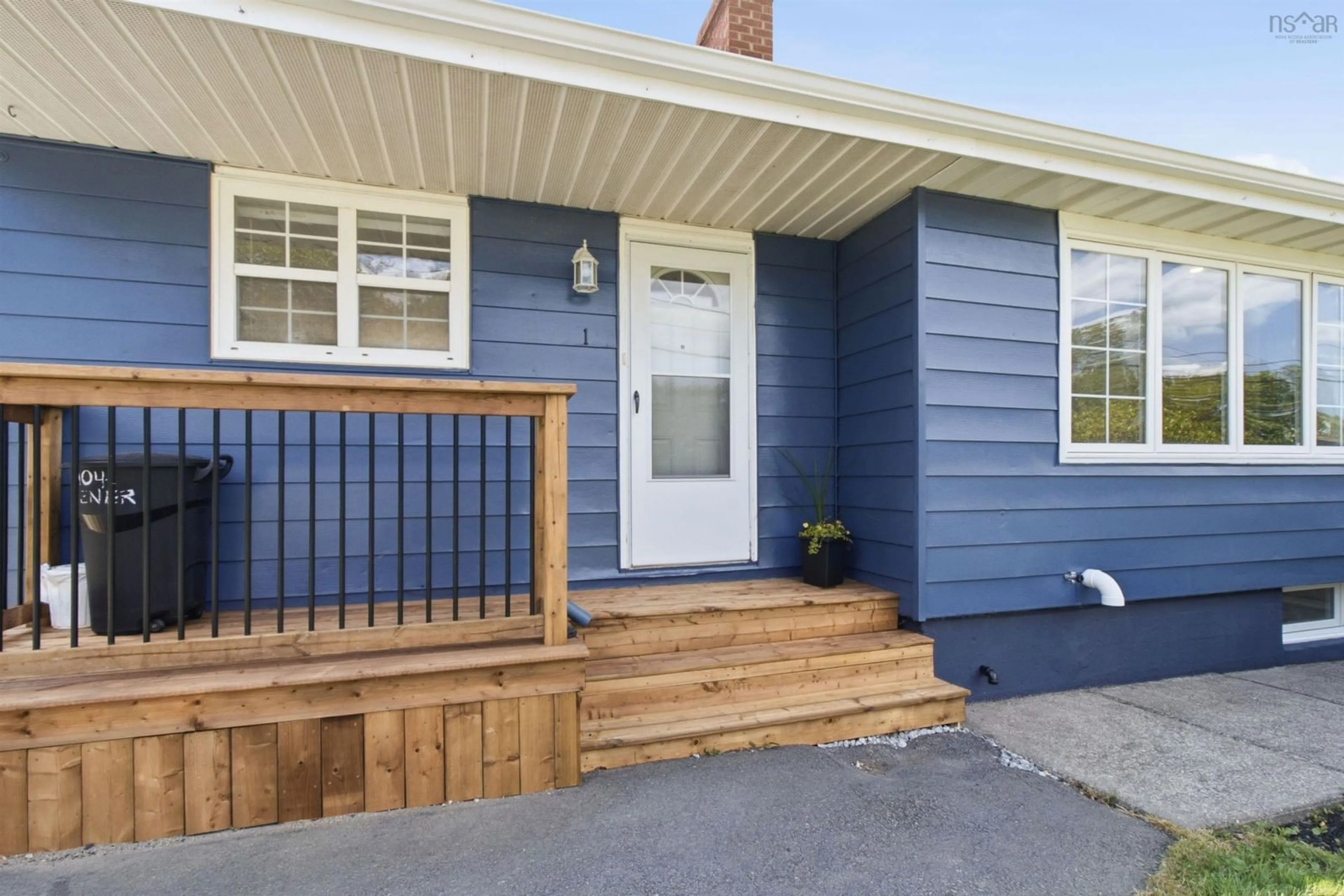 Home with vinyl exterior material, street for 104 Eisener St, Timberlea Nova Scotia B3T 1E5