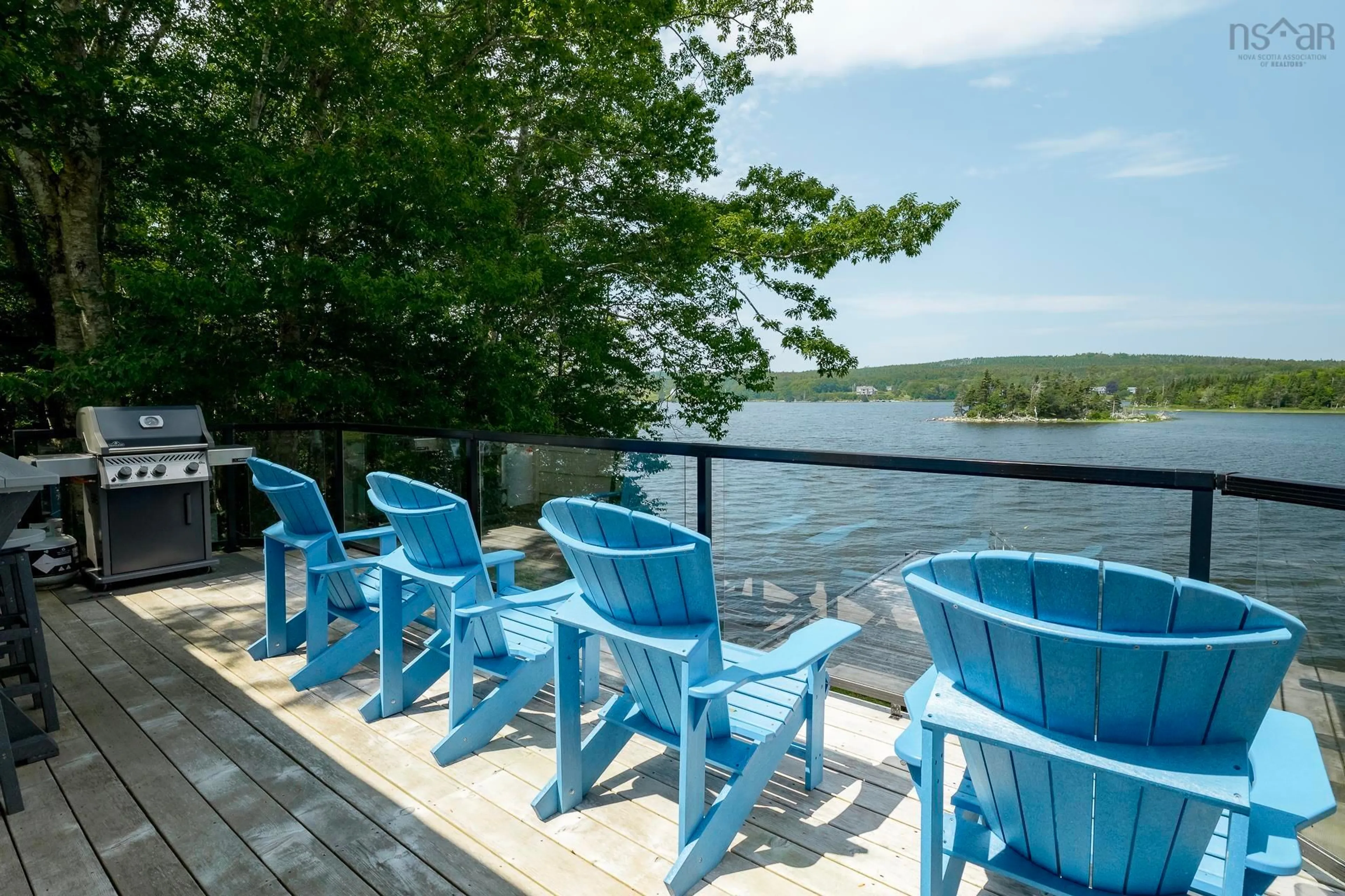 Patio, water/lake/river/ocean view for 340 East Petpeswick Rd, Musquodoboit Harbour Nova Scotia B0J 2L0