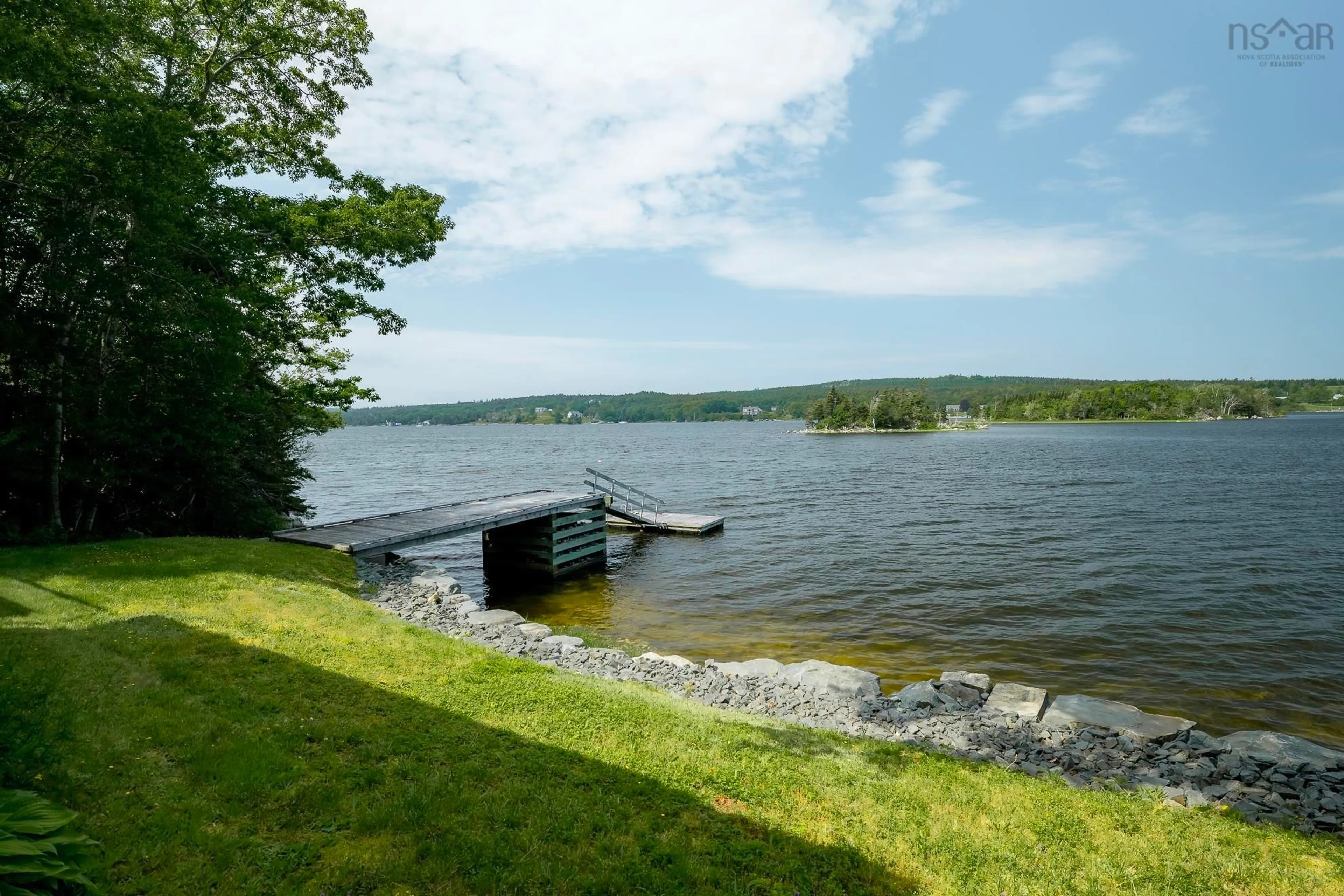 Patio, water/lake/river/ocean view for 340 East Petpeswick Rd, Musquodoboit Harbour Nova Scotia B0J 2L0