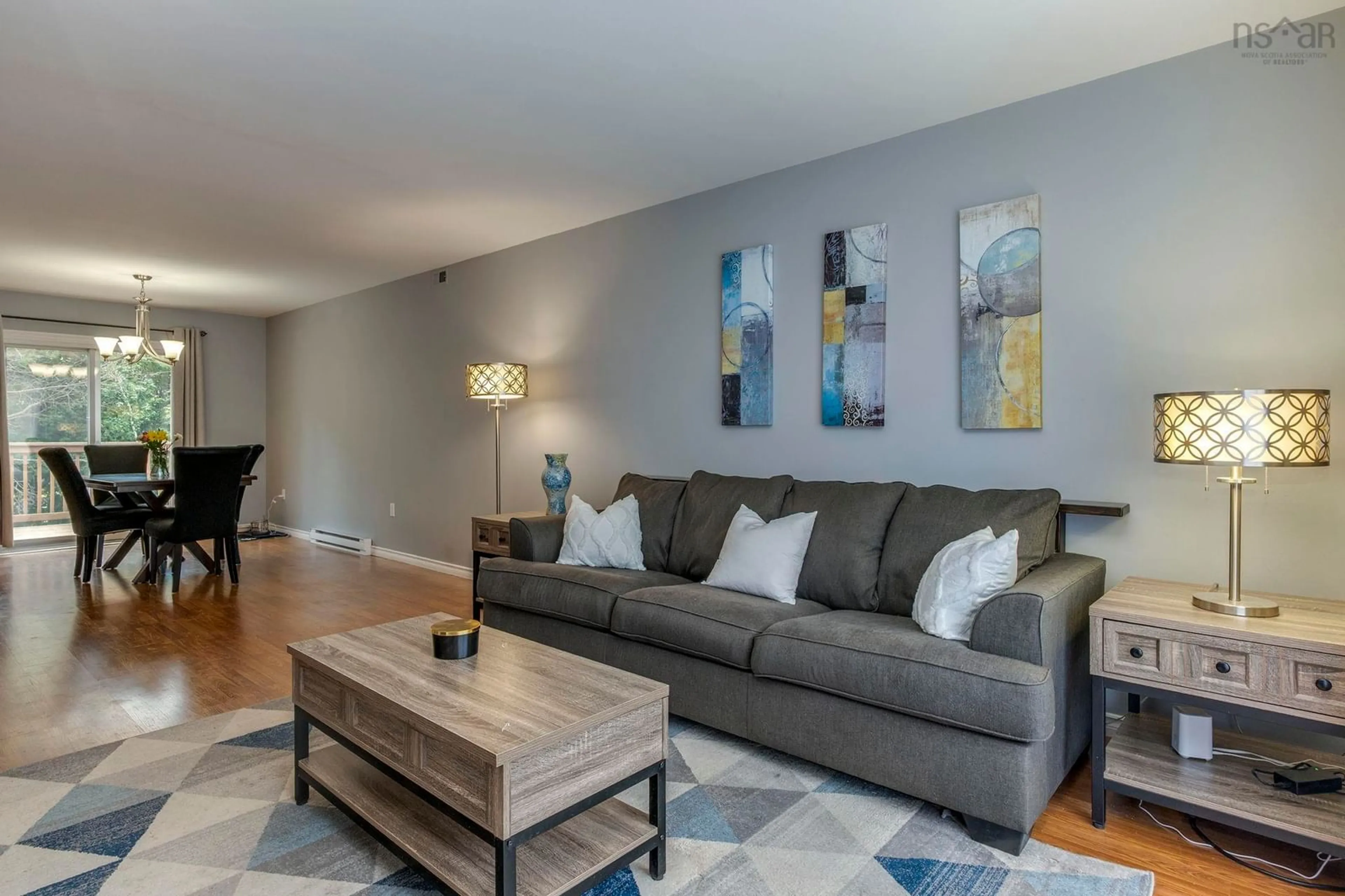 Living room with furniture, unknown for 27 Florence Place Crt, Lower Sackville Nova Scotia B4L 3X3