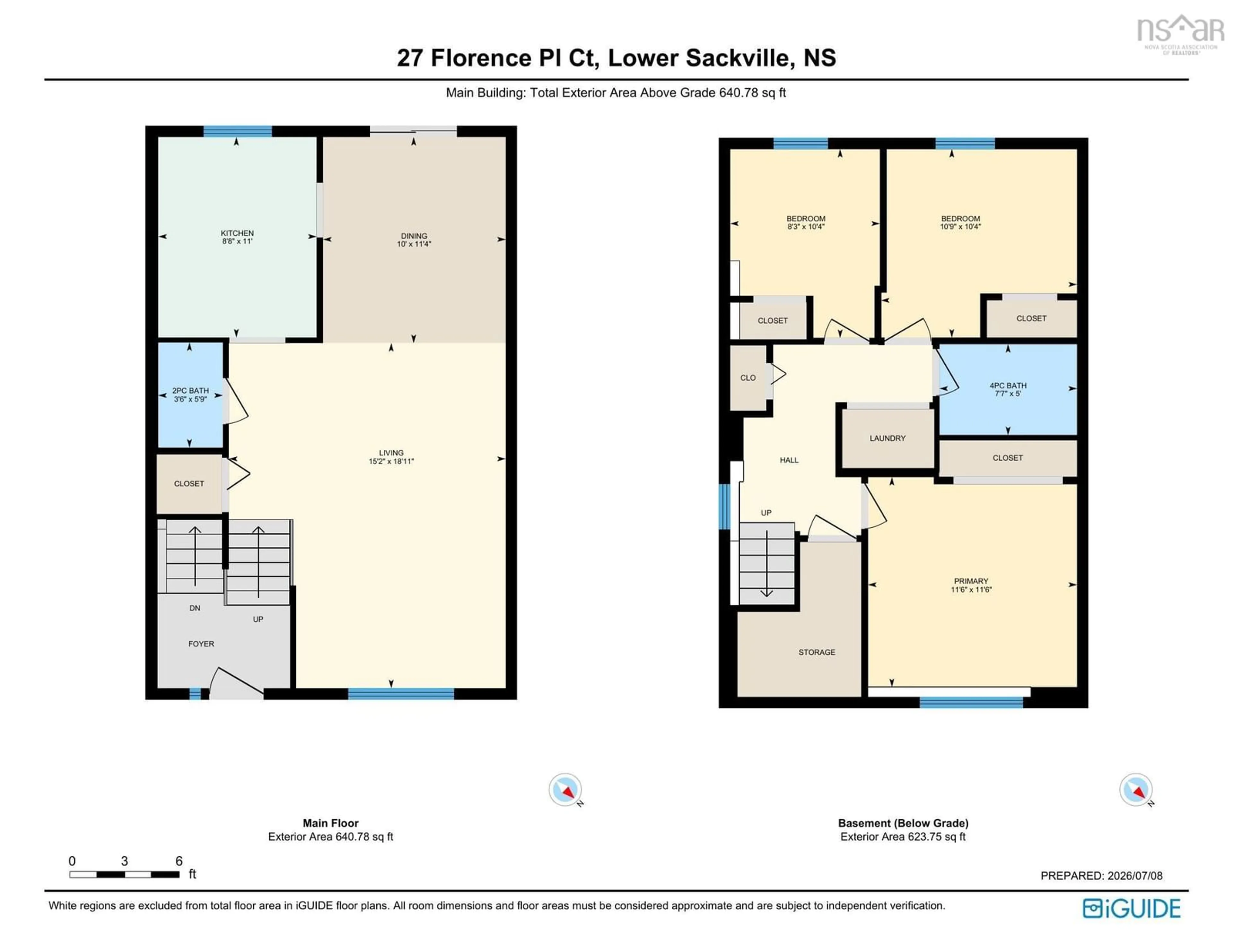 Floor plan for 27 Florence Place Crt, Lower Sackville Nova Scotia B4L 3X3