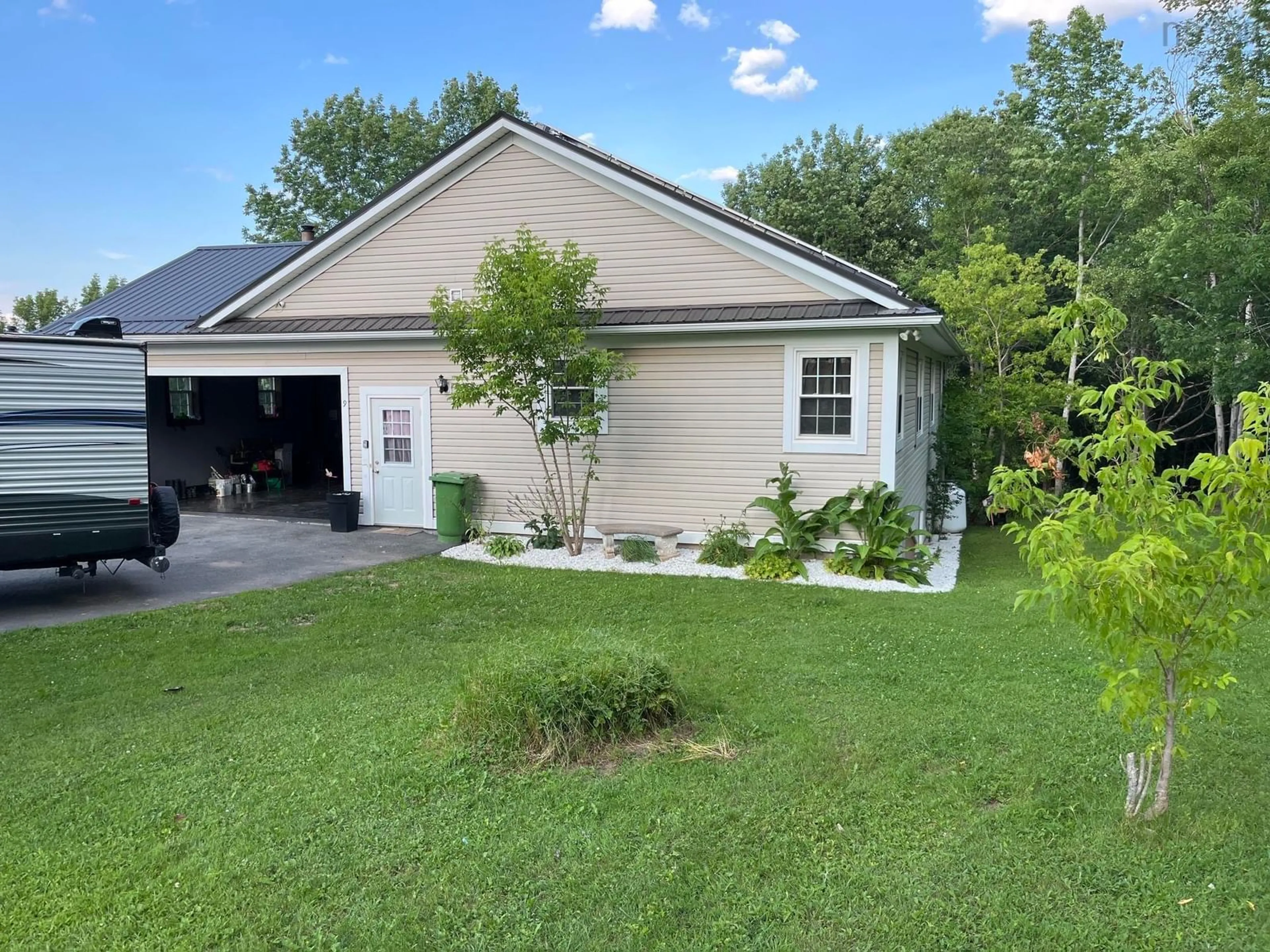 A pic from outside/outdoor area/front of a property/back of a property/a pic from drone, street for 9 Brightman Ave, Currys Corner Nova Scotia B0N 2T0