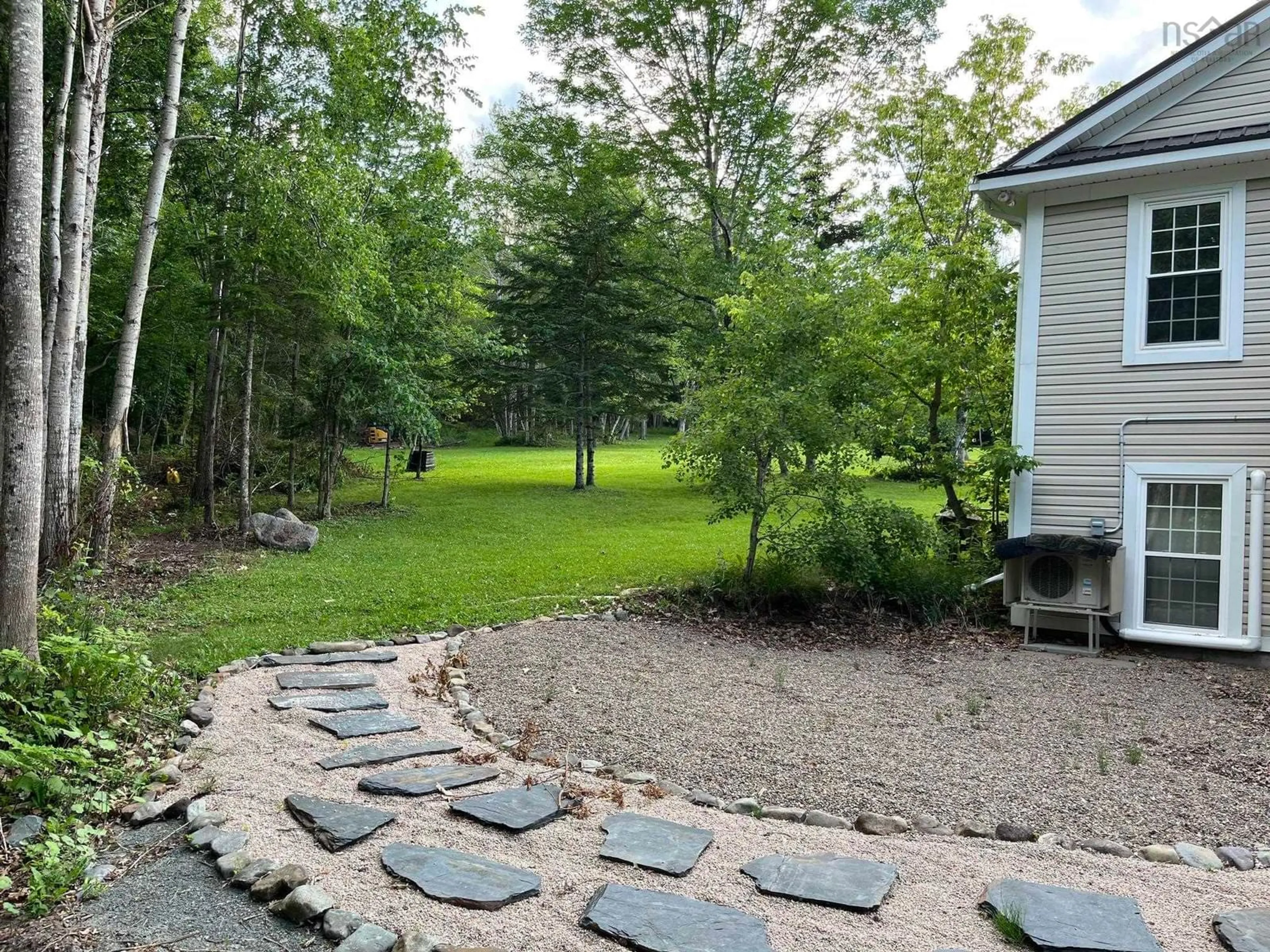 Patio, forest/trees view for 9 Brightman Ave, Currys Corner Nova Scotia B0N 2T0