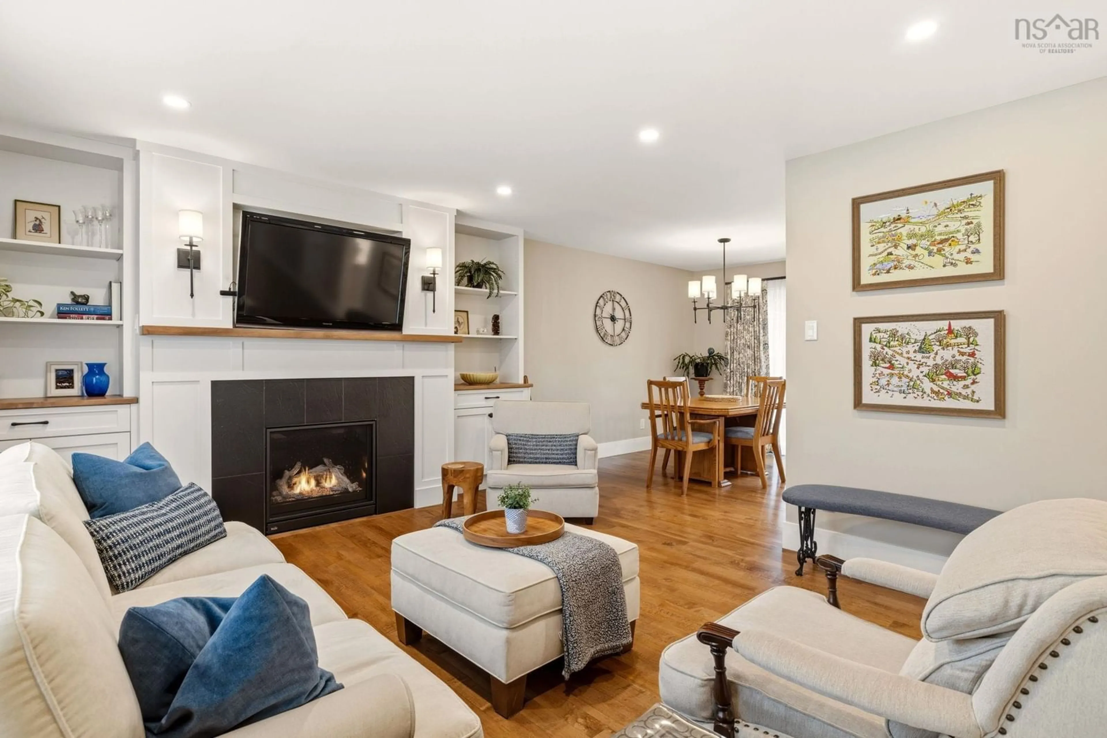 Living room with furniture, unknown for 20 Hollyoake Lane, Dartmouth Nova Scotia B2V 1L7