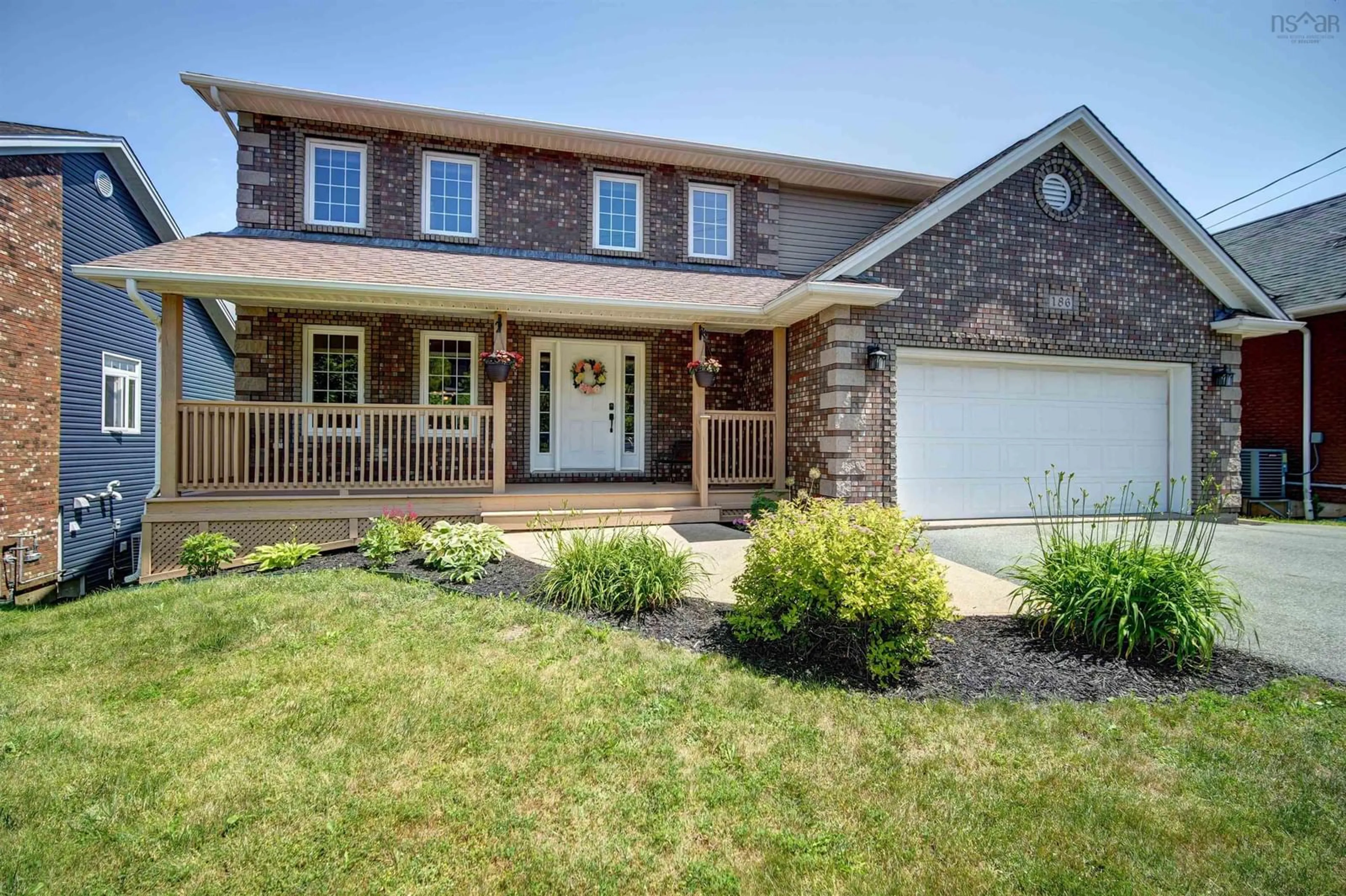 Home with brick exterior material, street for 186 Freshwater Trail, Dartmouth Nova Scotia B2W 0A5