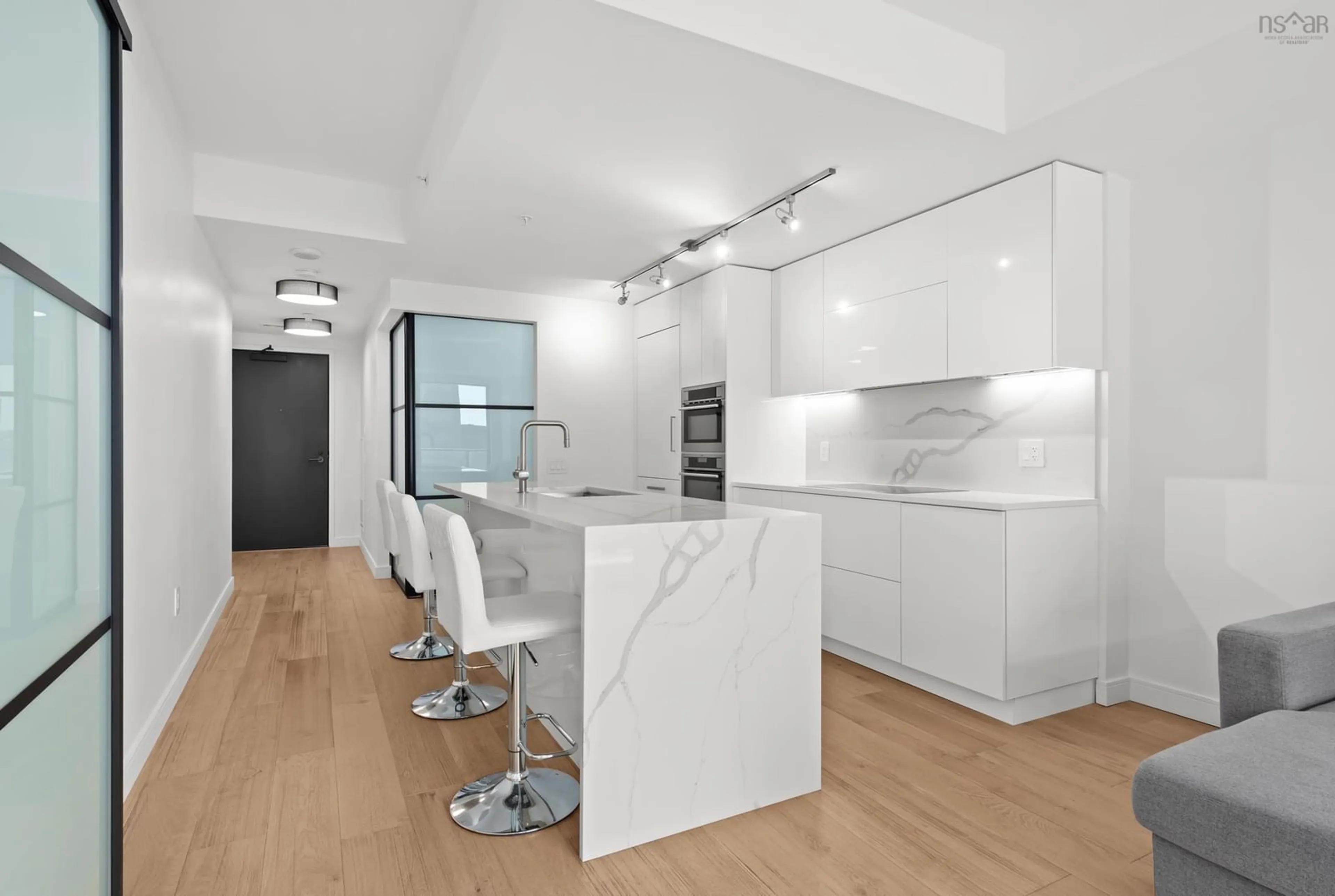 Contemporary kitchen, ceramic/tile floor for 1650 Granville St #1006, Halifax Nova Scotia B3J 0E1