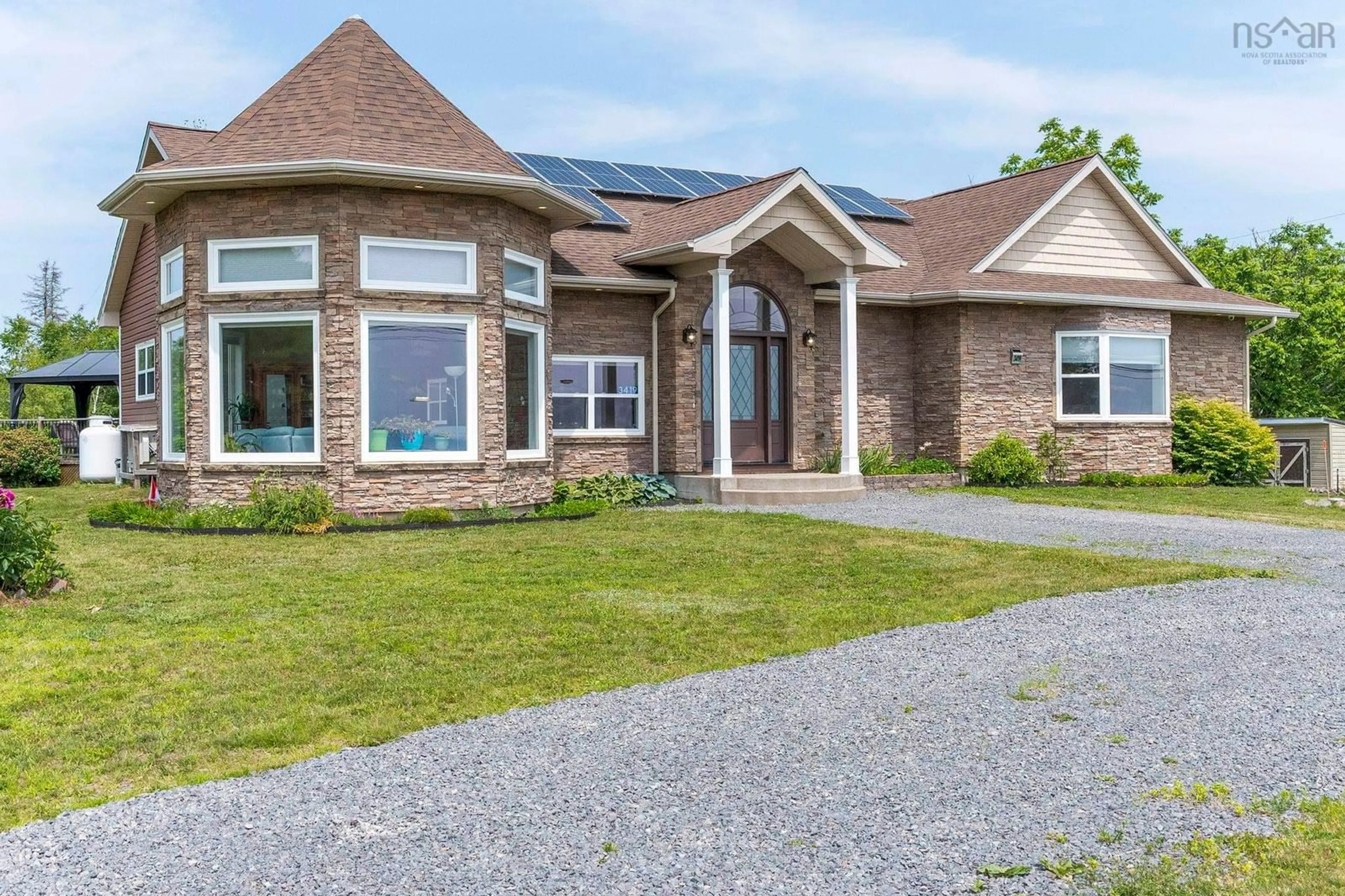 Home with brick exterior material, unknown for 3419 Hwy 358, Arlington Nova Scotia B0P 1H0