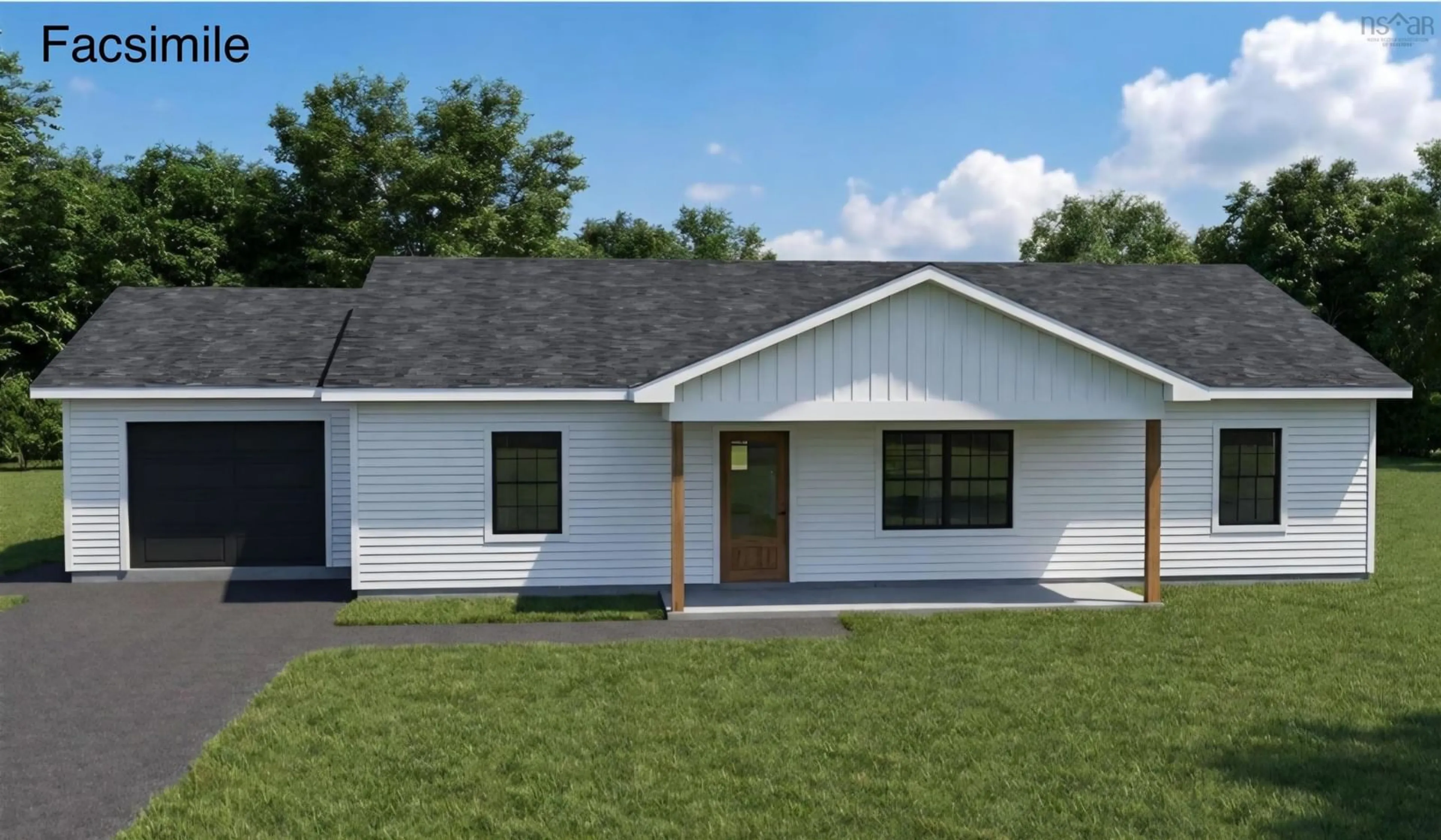 Home with vinyl exterior material, building for 190 Loon Point Trail, East Uniacke Nova Scotia B0N 1Z0