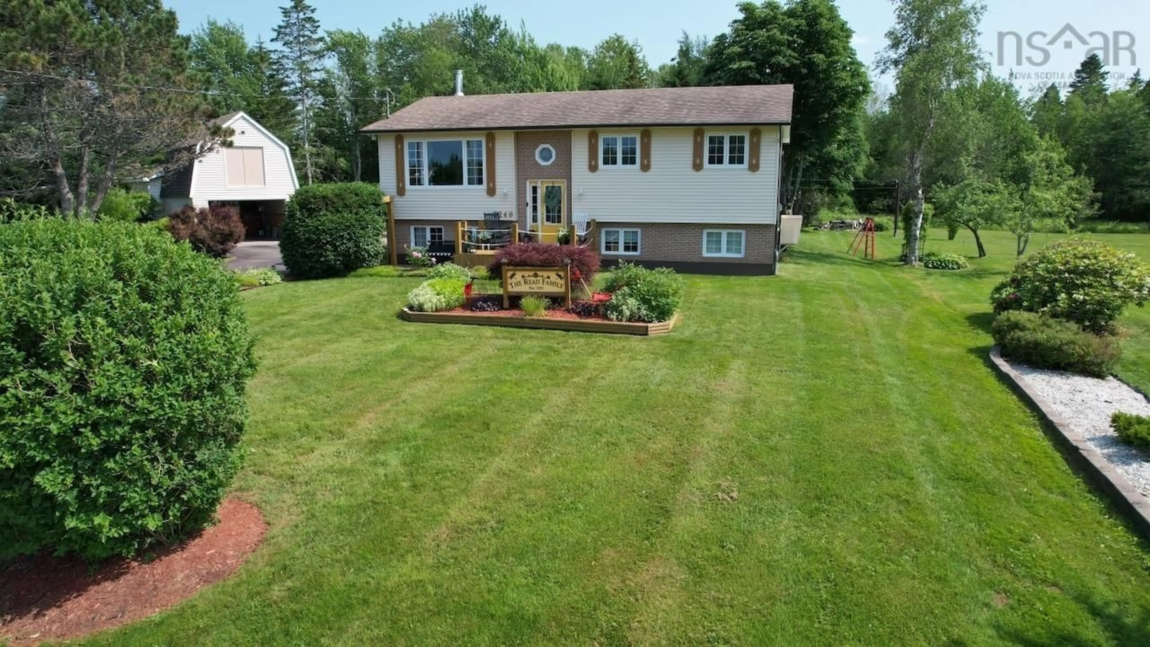 A pic from outside/outdoor area/front of a property/back of a property/a pic from drone, street for 2240 204 Hwy, Salem Nova Scotia B4H 3Y1