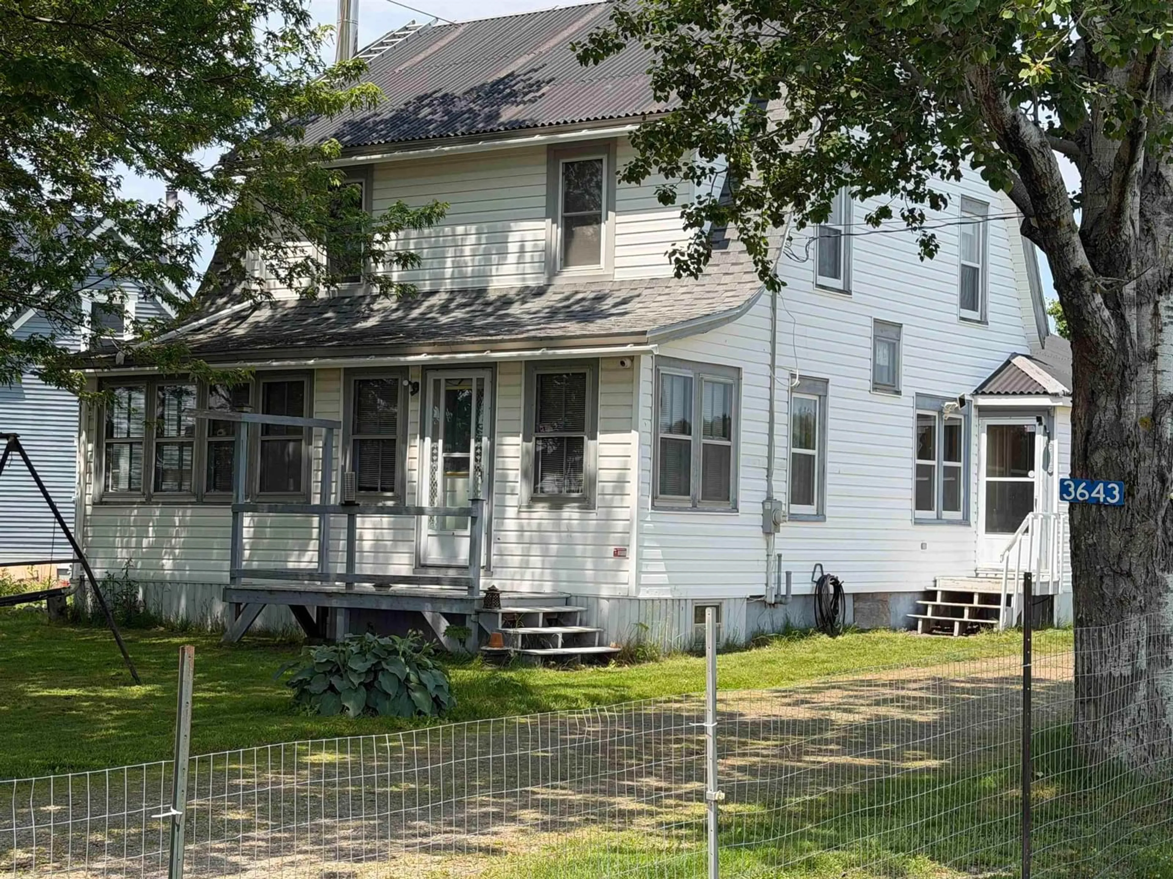 Home with vinyl exterior material, street for 3643 Highway 209, Advocate Harbour Nova Scotia B0M 1A0
