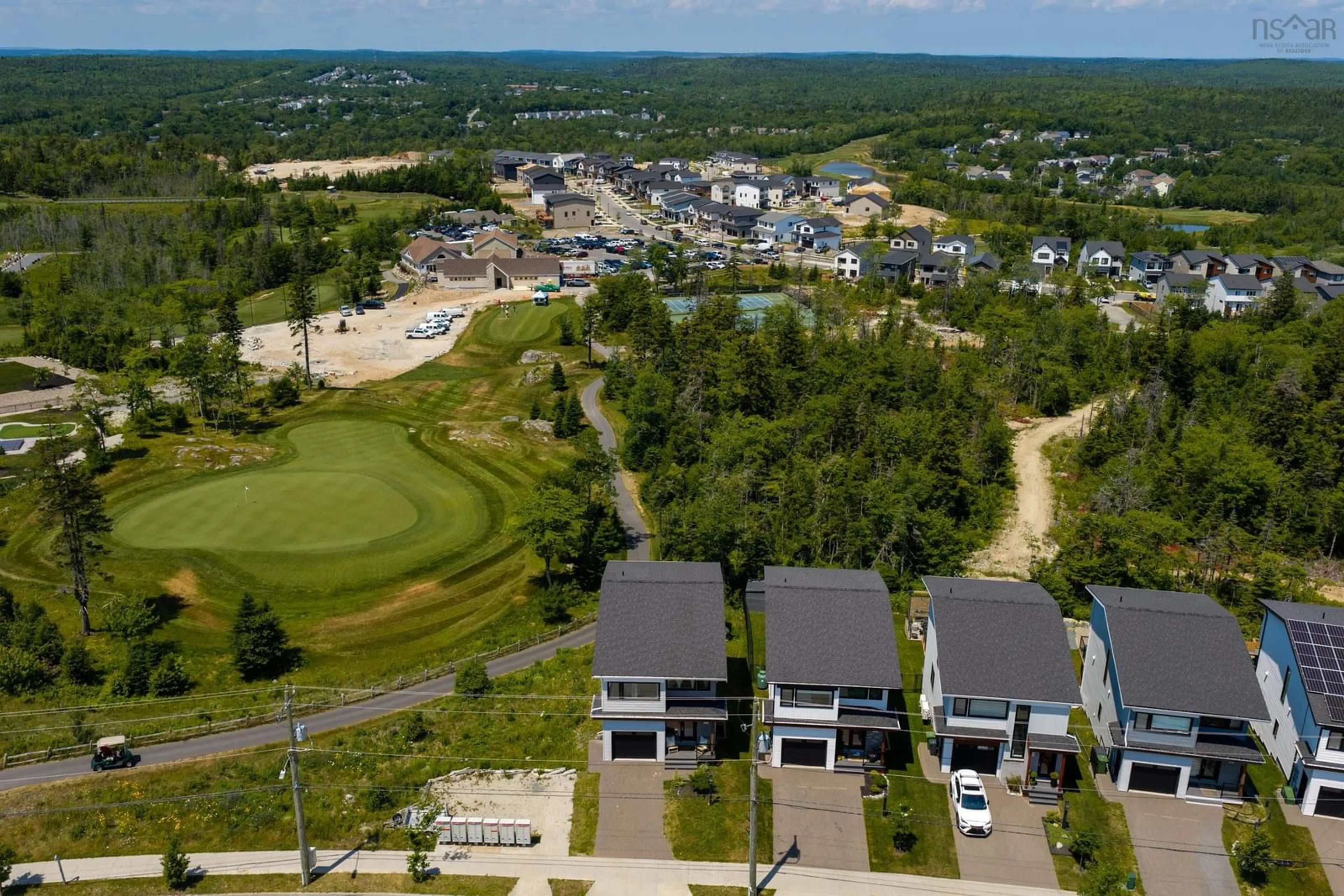 A pic from outside/outdoor area/front of a property/back of a property/a pic from drone, unknown for 362 Marketway Lane, Timberlea Nova Scotia B3T 0L1