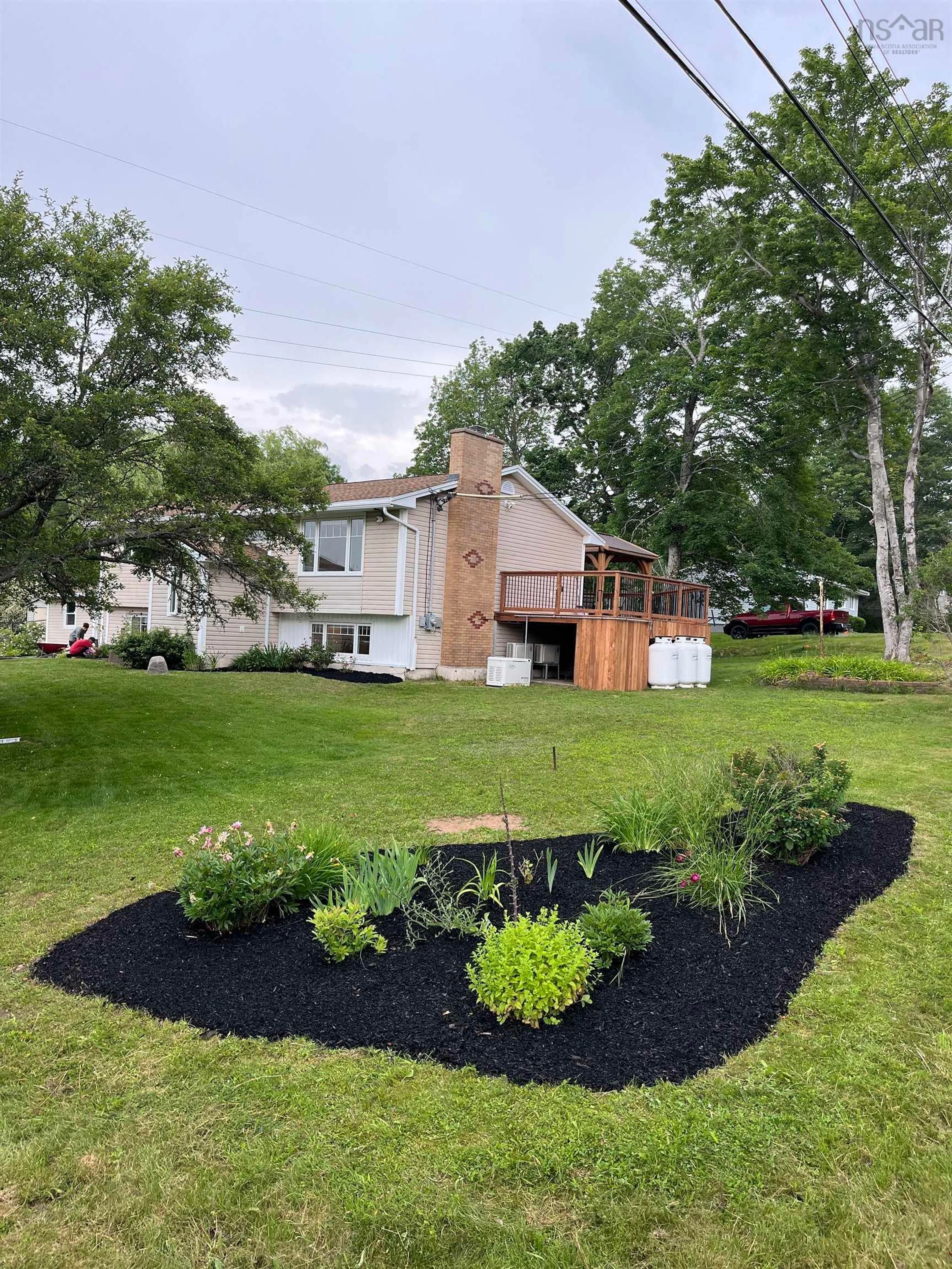A pic from outside/outdoor area/front of a property/back of a property/a pic from drone, unknown for 1 Brook St, Fletchers Lake Nova Scotia B2T 1A5