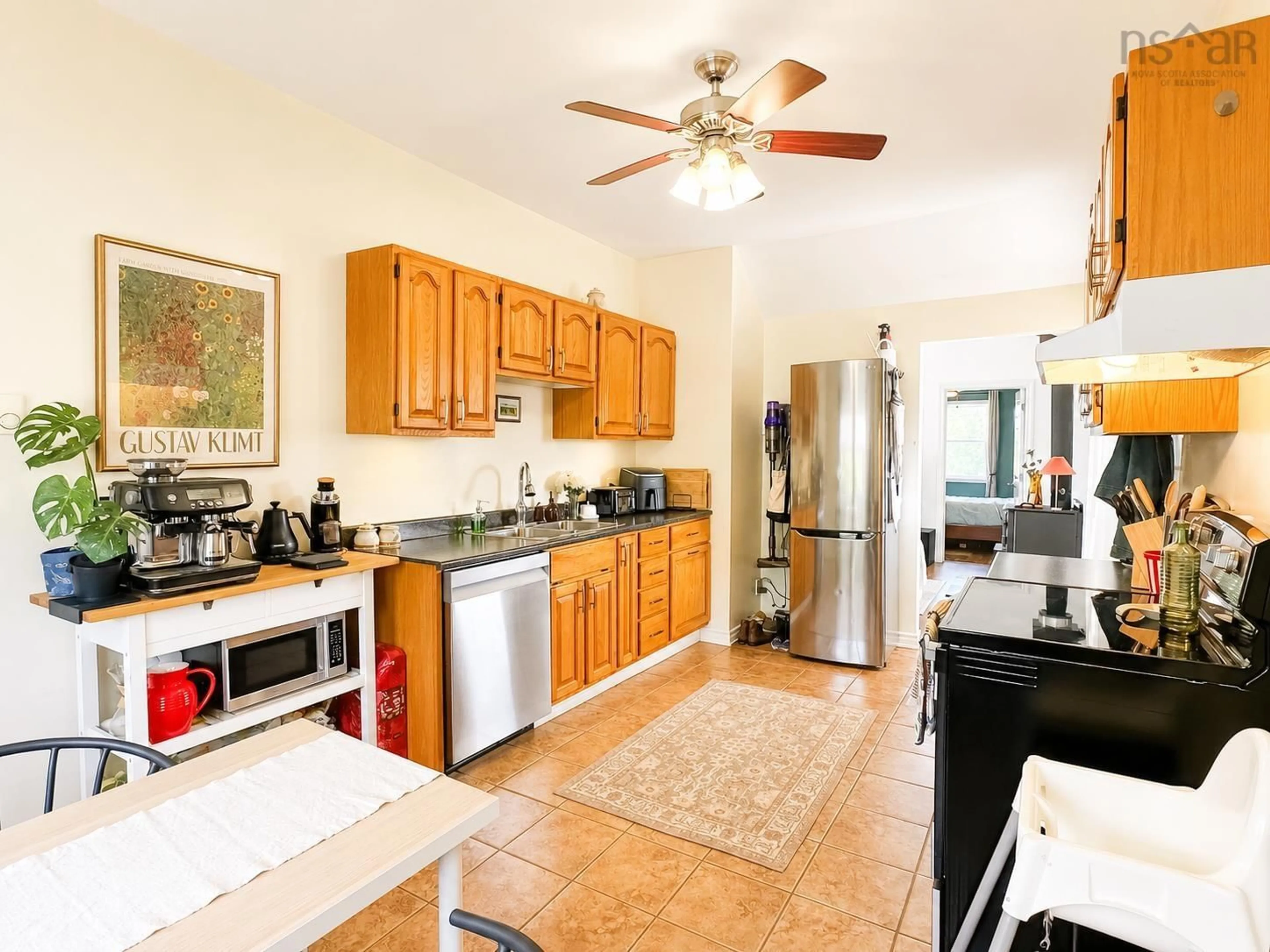 Open concept kitchen, ceramic/tile floor for 926 North Bishop Rd, Lakeville Nova Scotia B4N 3V7