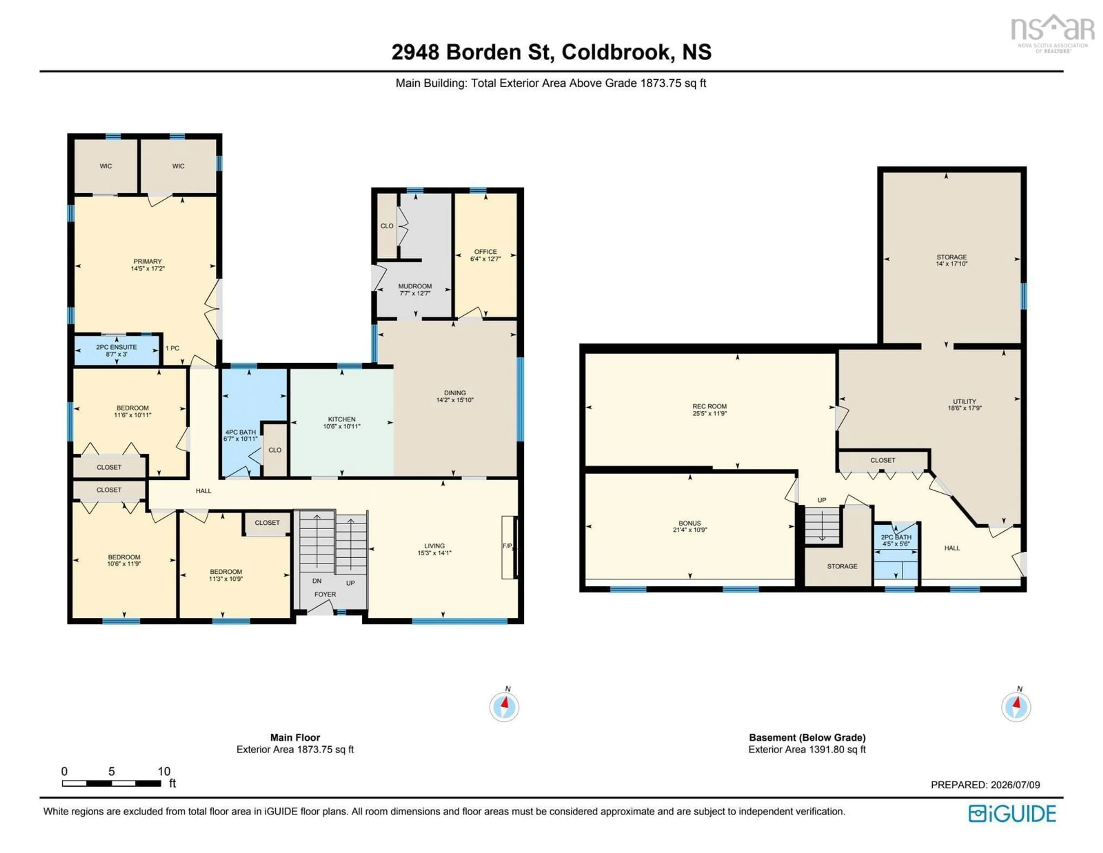 Floor plan for 2948 Borden St, Coldbrook Nova Scotia B4R 1A3