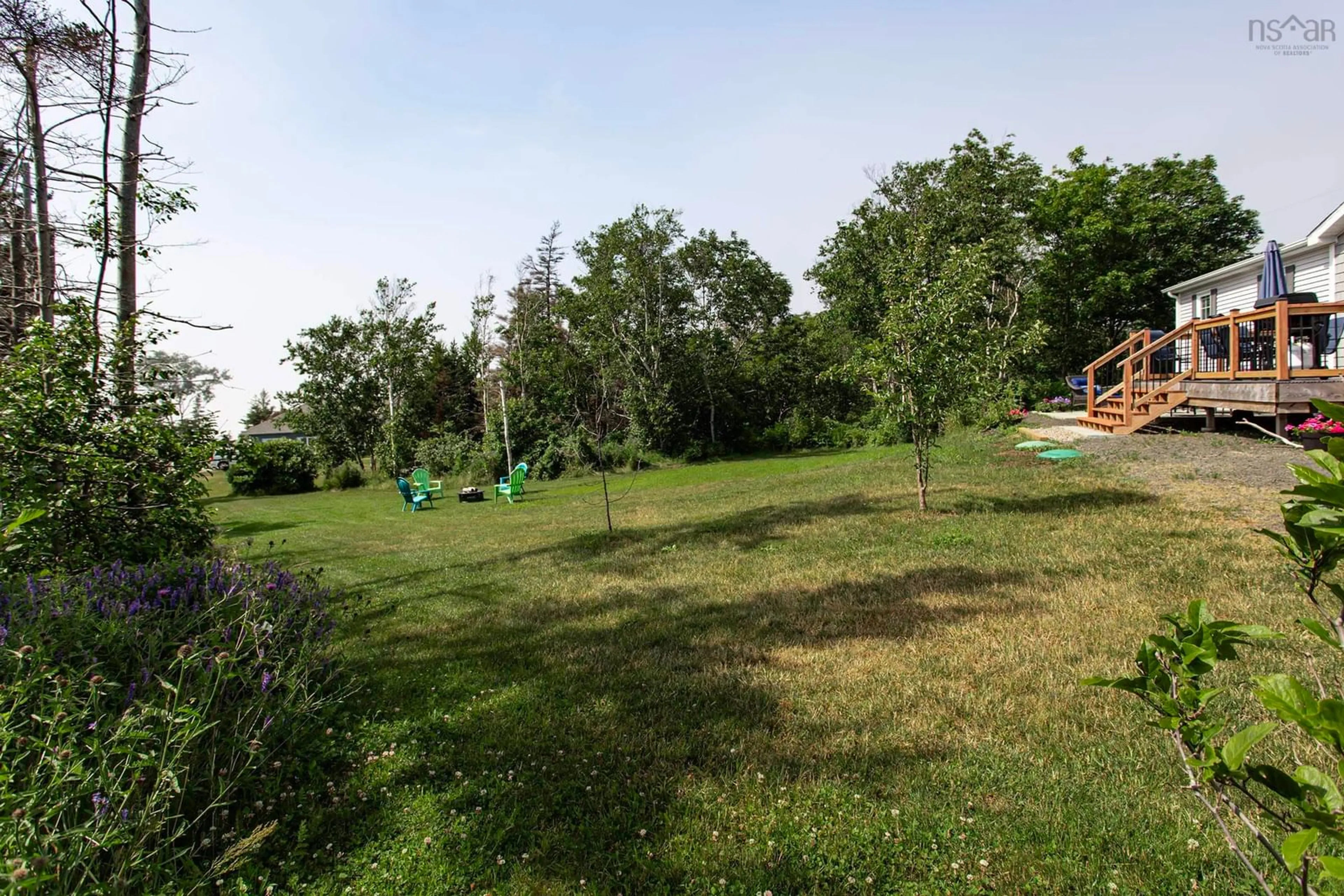 A pic from outside/outdoor area/front of a property/back of a property/a pic from drone, forest/trees view for 80 Delaps Cove Rd, Delaps Cove Nova Scotia B0S 1A0