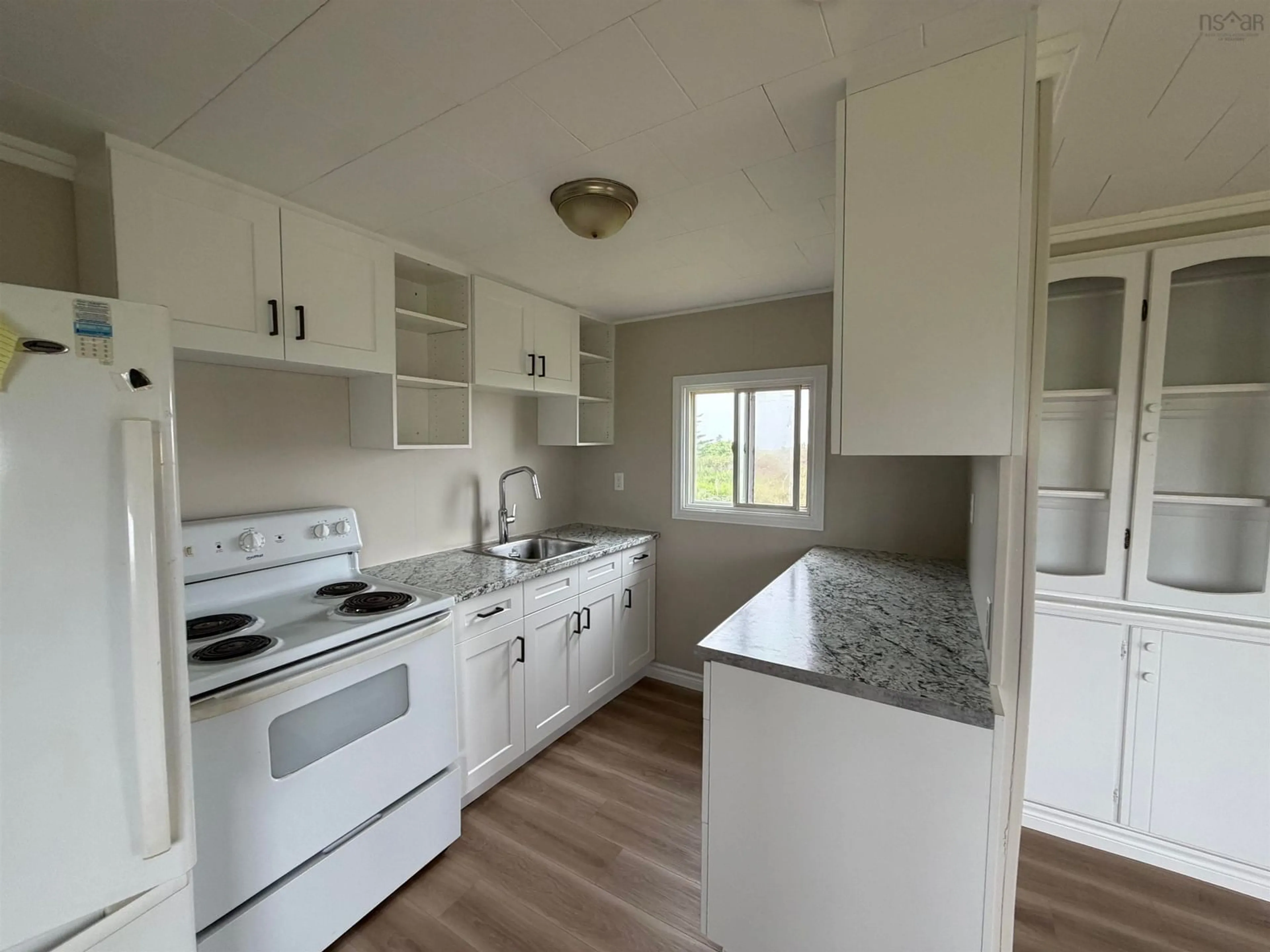 Standard kitchen, wood/laminate floor for 8573 3 Hwy, Charlesville Nova Scotia B0W 2E0