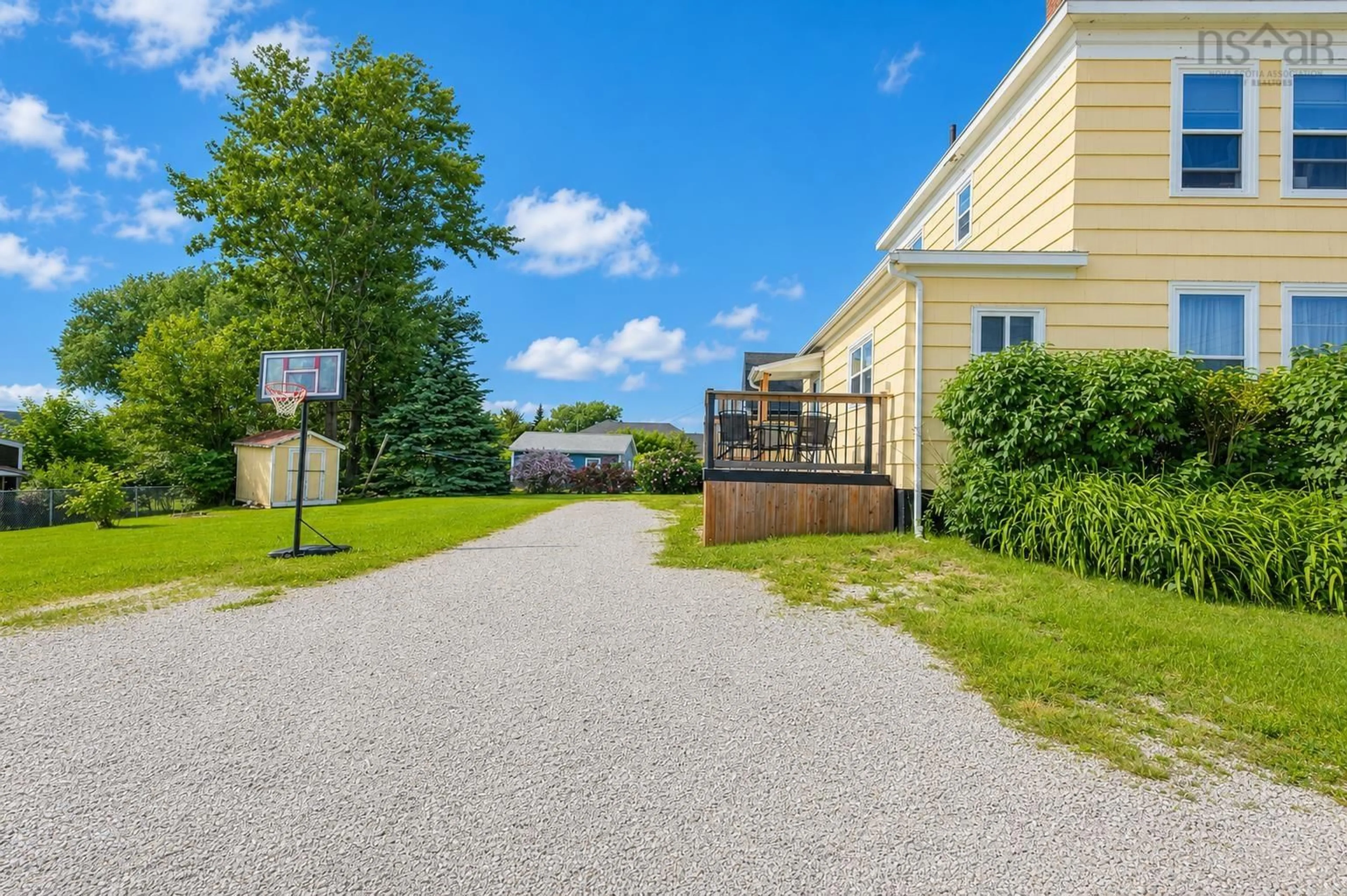 Patio, street for 32 Fraser Ave, Sydney Mines Nova Scotia B1V 2B7