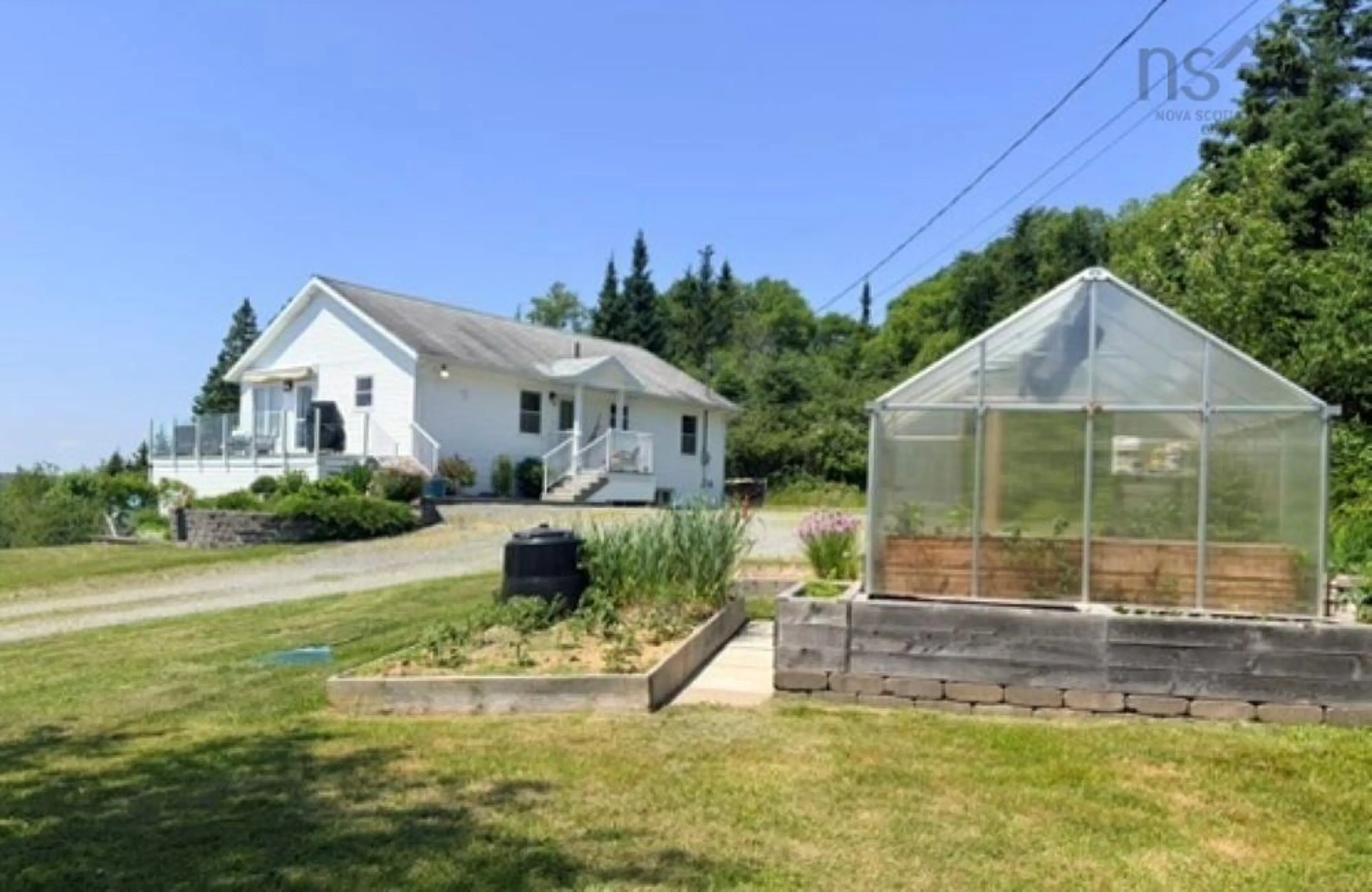 A pic from outside/outdoor area/front of a property/back of a property/a pic from drone, street for 217 Corbetts Cove Rd, Lynche River Nova Scotia B0E 3B0