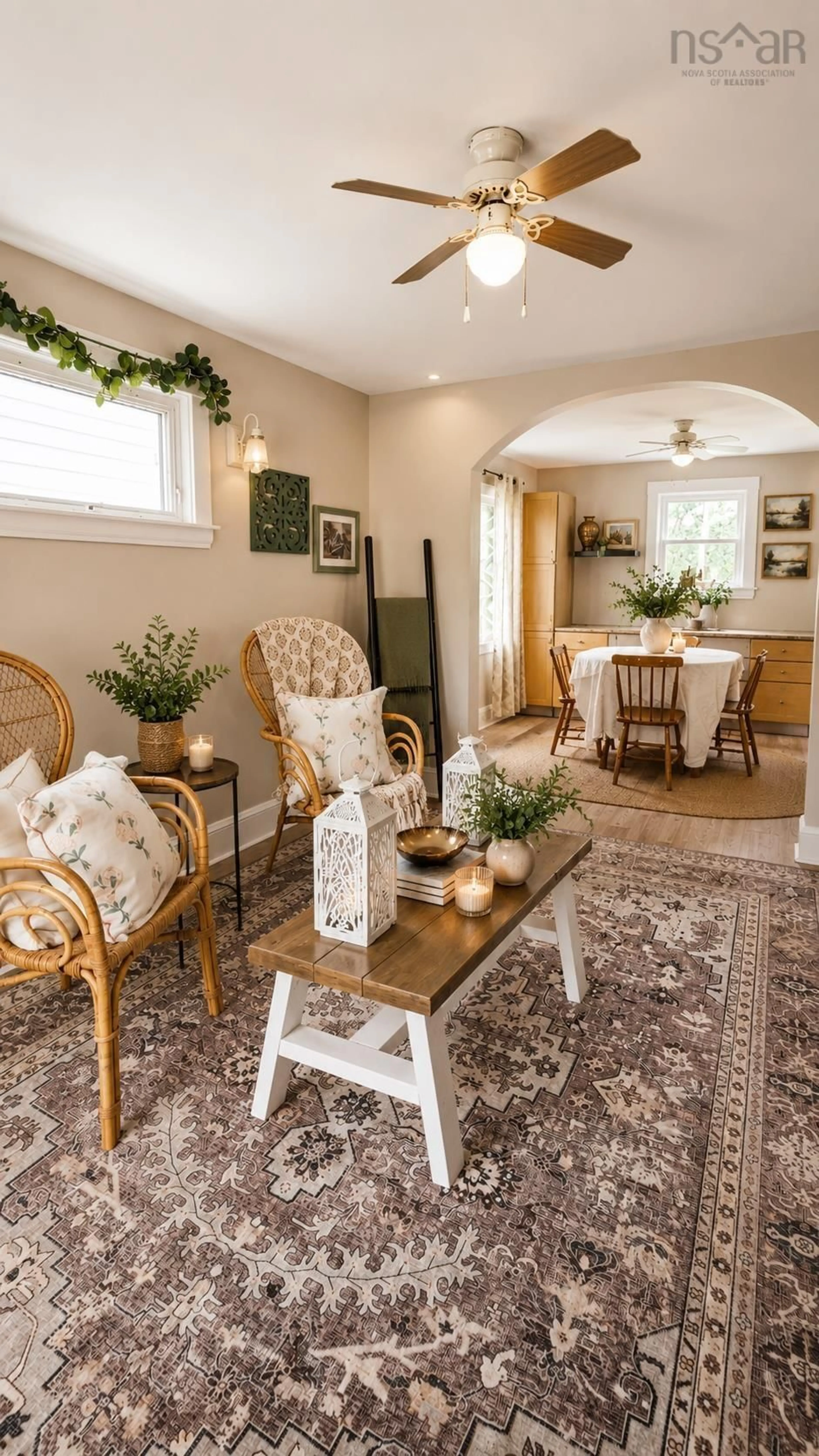 Living room with furniture, unknown for 71 Richmond St, Sydney Nova Scotia B1P 2V1