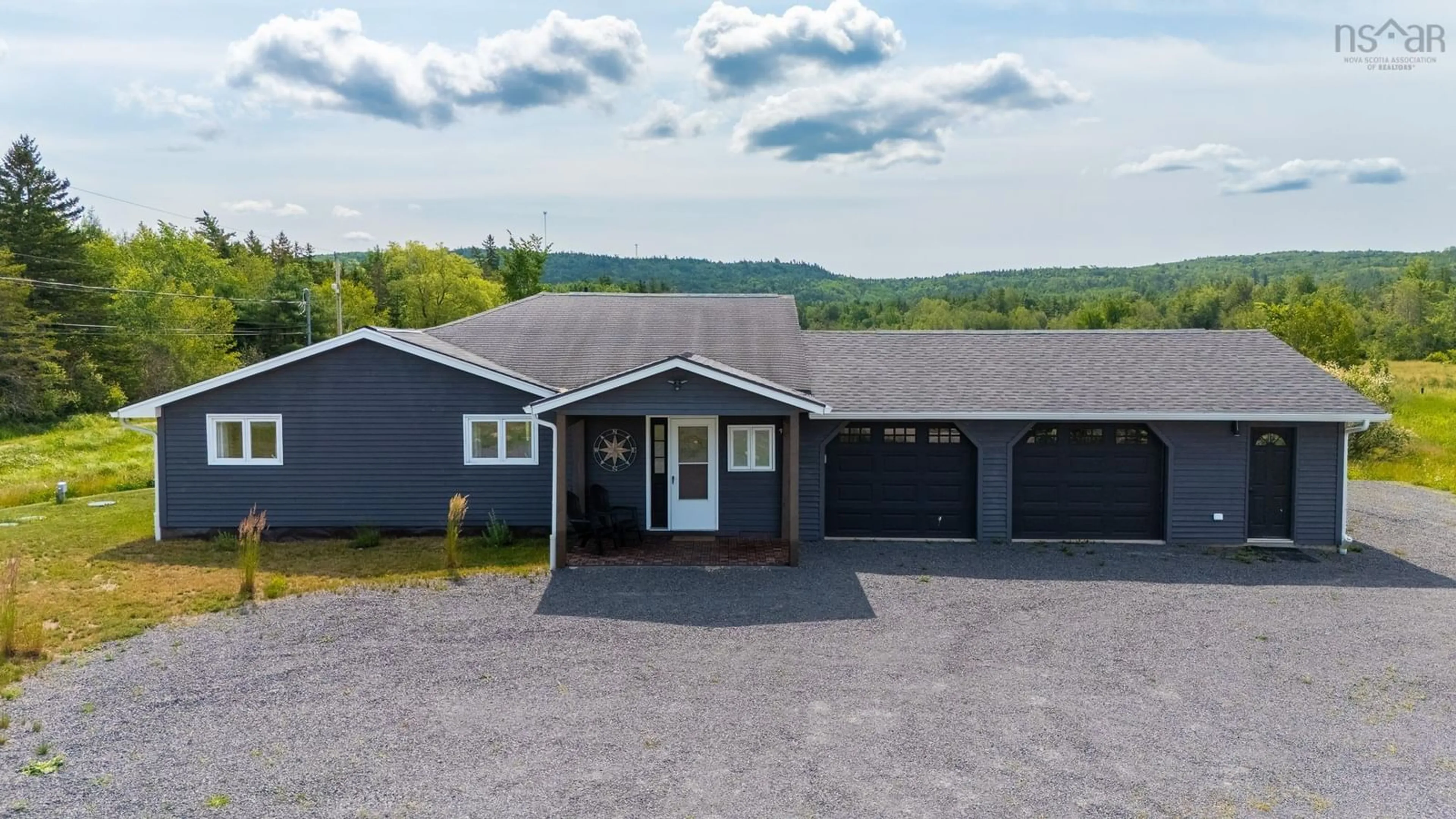 A pic from outside/outdoor area/front of a property/back of a property/a pic from drone, unknown for 4236 Highway 14, Windsor Forks Nova Scotia B0N 2T0