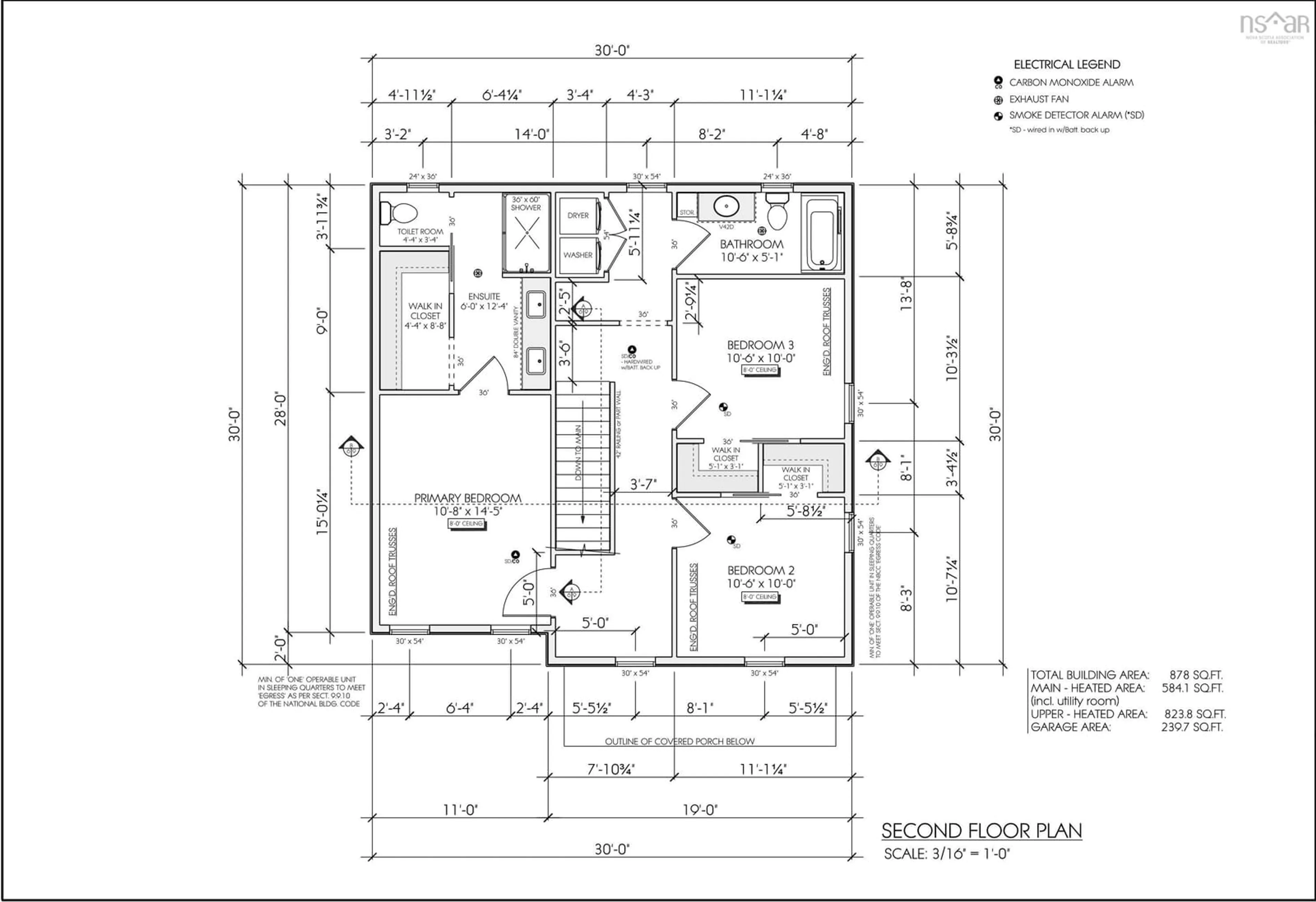 Floor plan for 496 Highland Ave, Windsor Nova Scotia B0N 2T0
