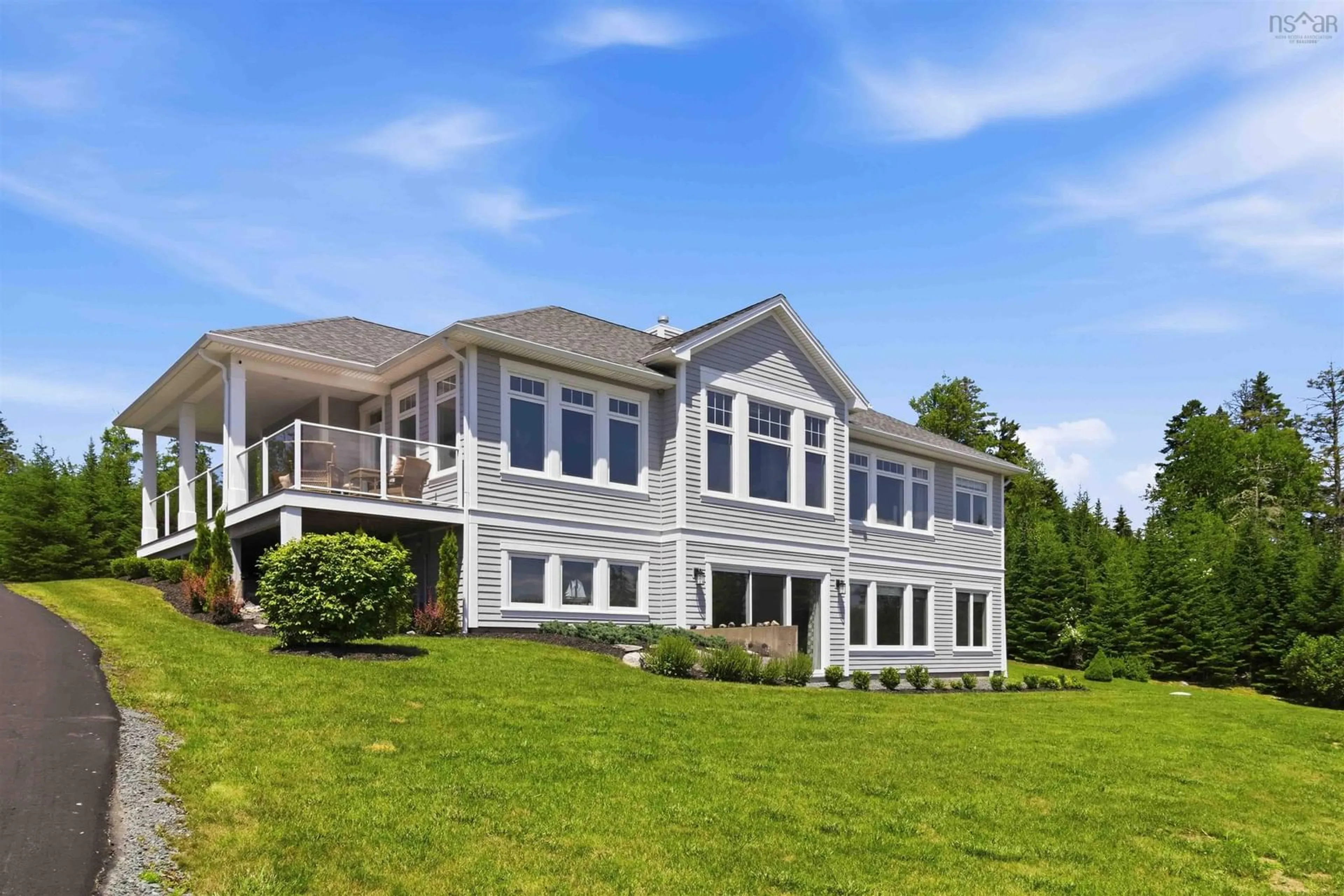 Home with vinyl exterior material, water/lake/river/ocean view for 50 Foxberry Hill, Glen Haven Nova Scotia B3Z 2W1
