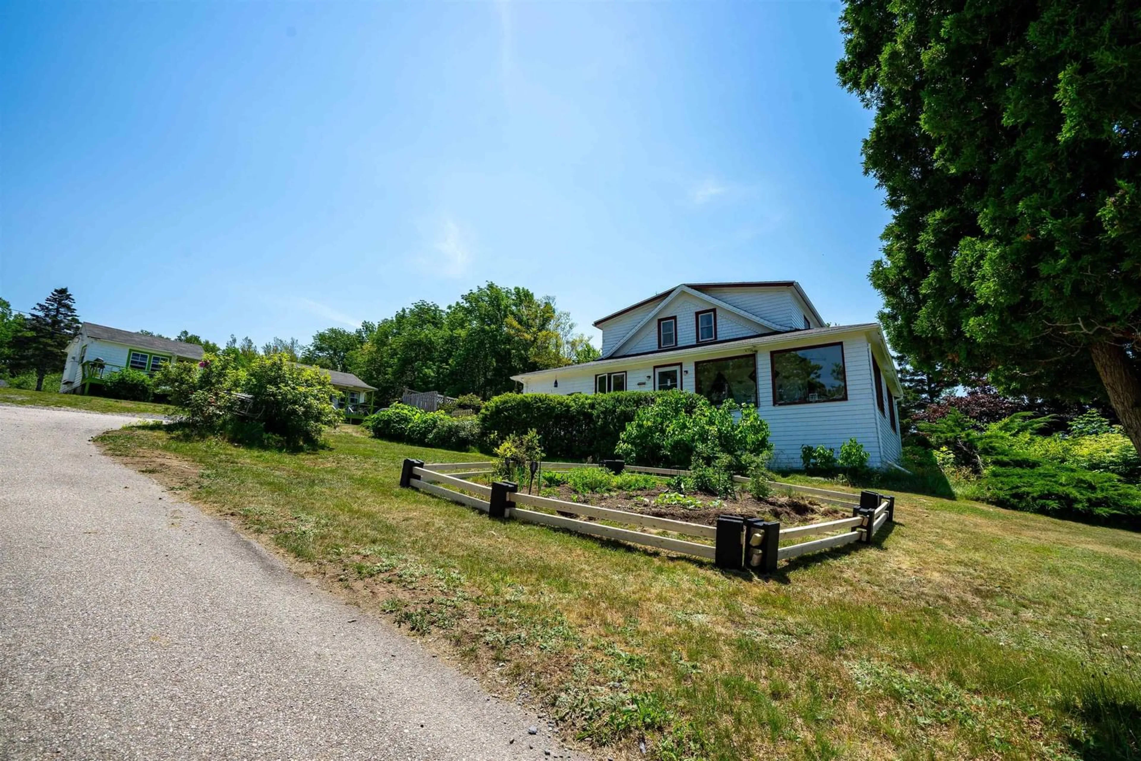 A pic from outside/outdoor area/front of a property/back of a property/a pic from drone, unknown for 234 Highway 1, Smiths Cove Nova Scotia B0S 1S0