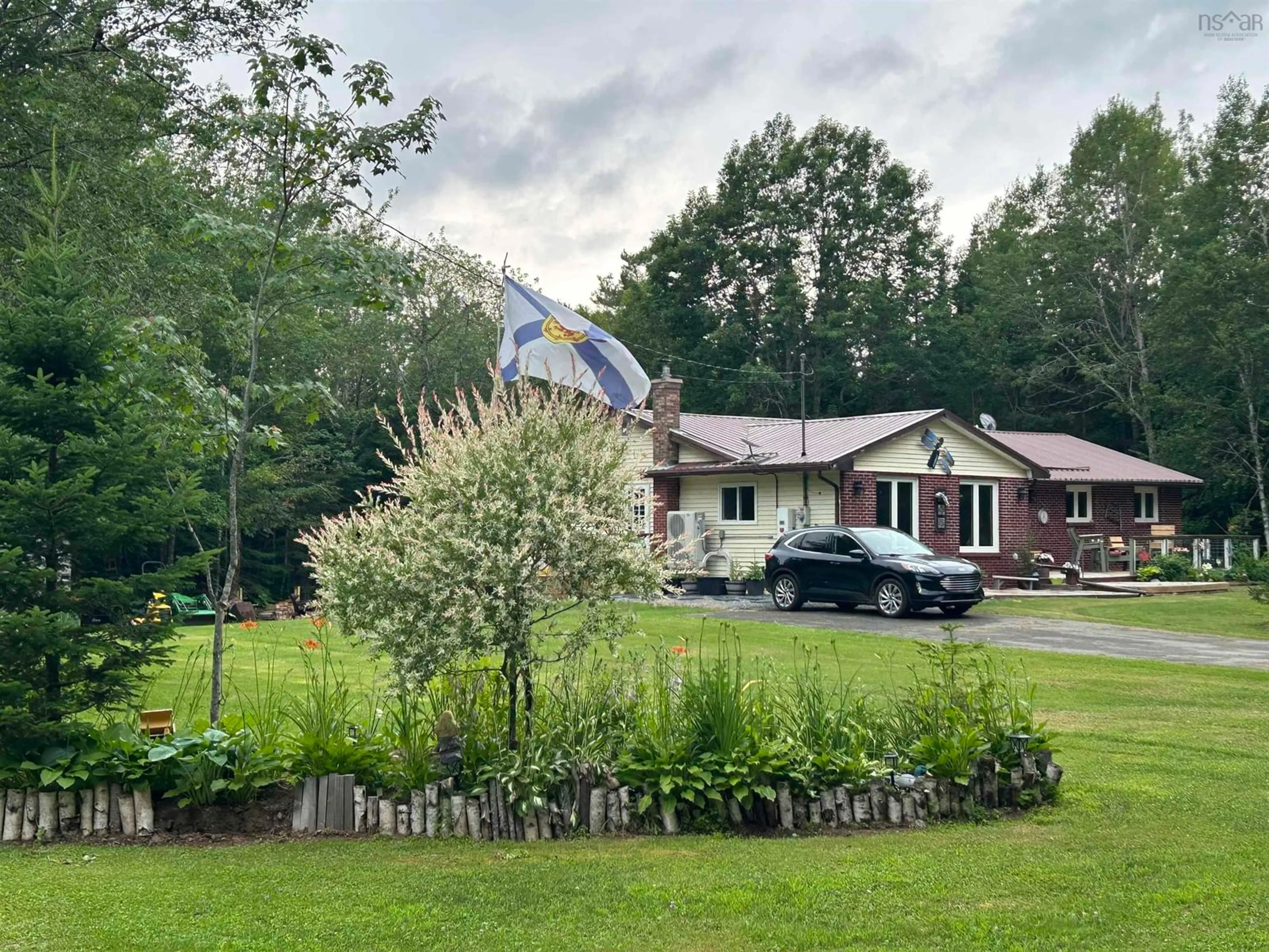 A pic from outside/outdoor area/front of a property/back of a property/a pic from drone, unknown for 137 Johnson Rd, Coldstream Nova Scotia B0N 2J0