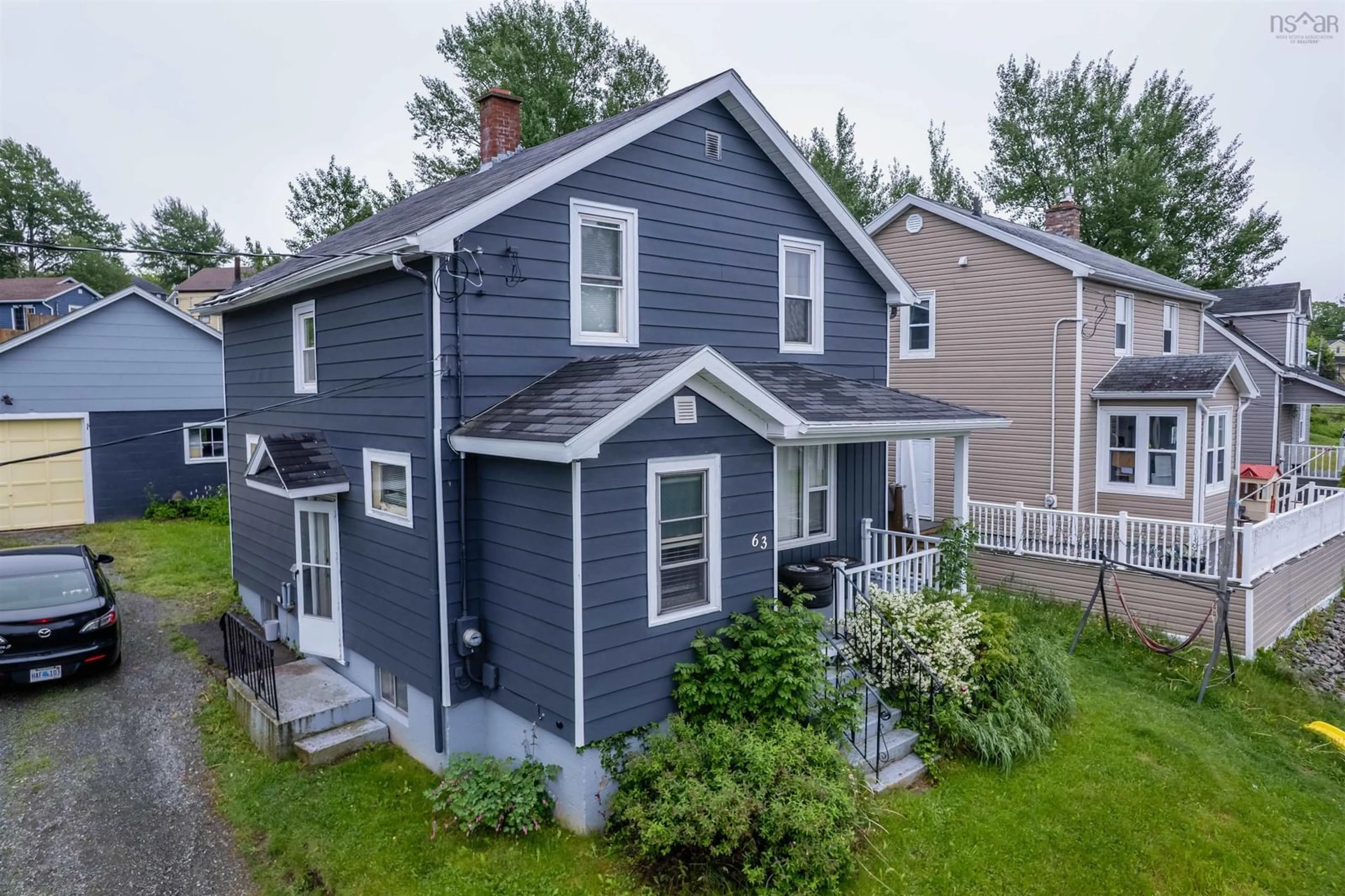 A pic from outside/outdoor area/front of a property/back of a property/a pic from drone, street for 63 Sutherland St, Sydney Nova Scotia B1P 2X1