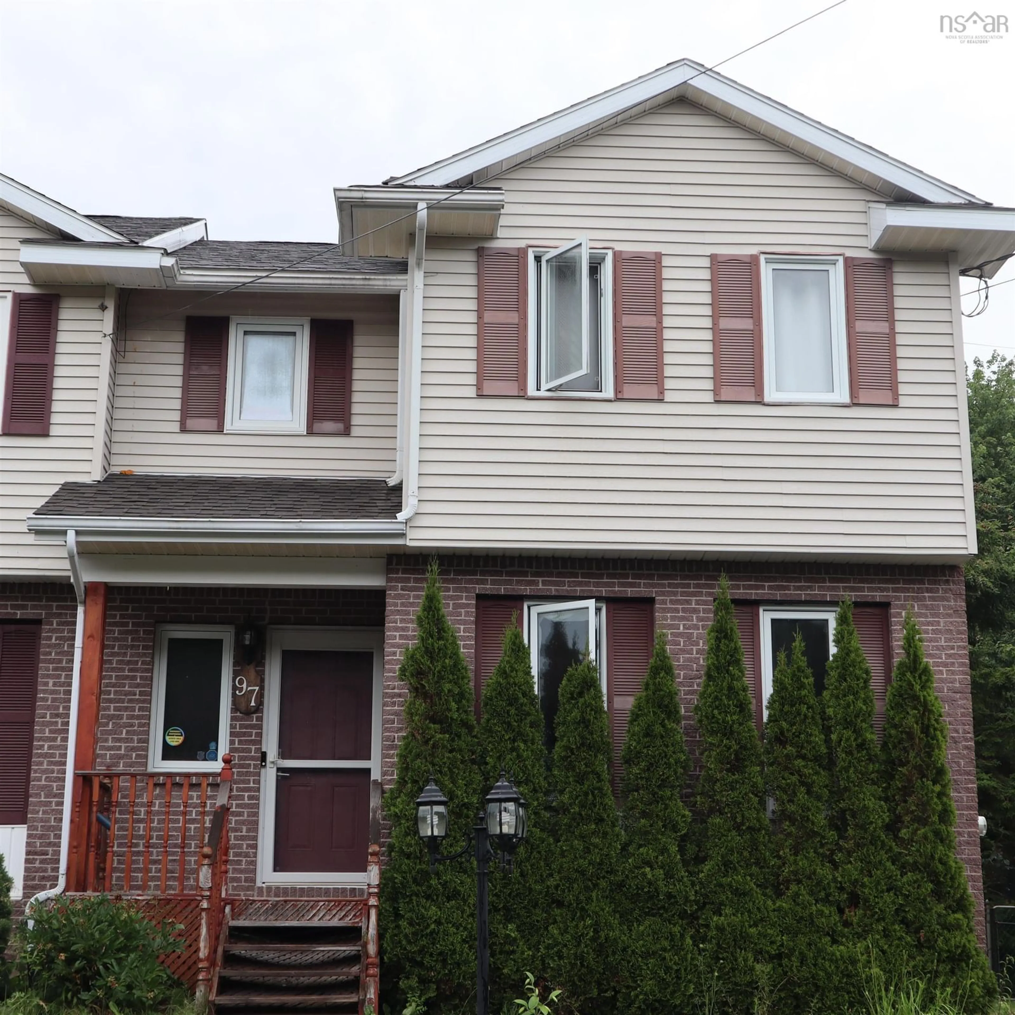 Home with brick exterior material, street for 97 Bruce Dr, Sackville Nova Scotia B4C 3V2