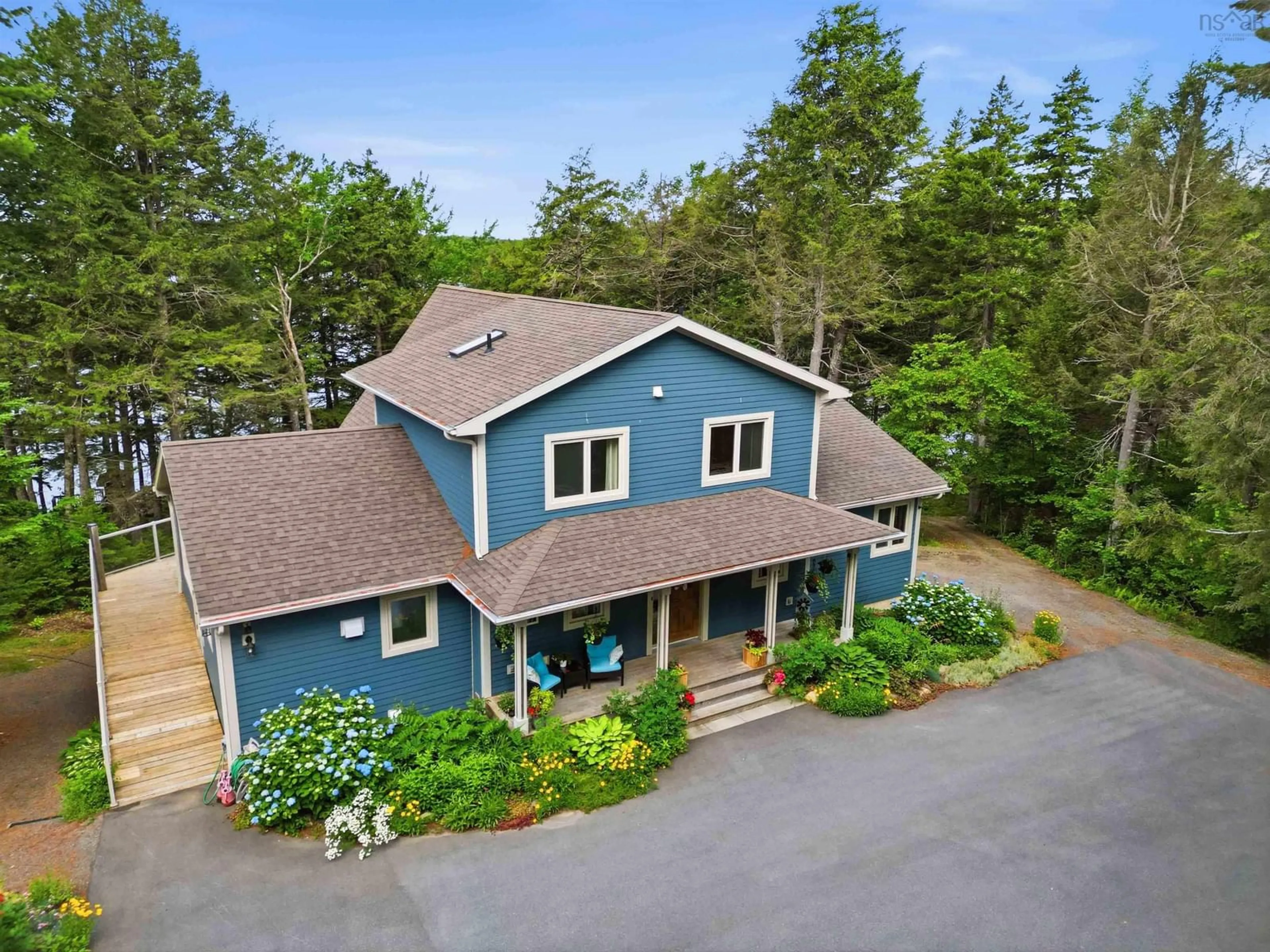 A pic from outside/outdoor area/front of a property/back of a property/a pic from drone, unknown for 277 Homestead Estates Dr, Italy Cross Nova Scotia B4V 0S4
