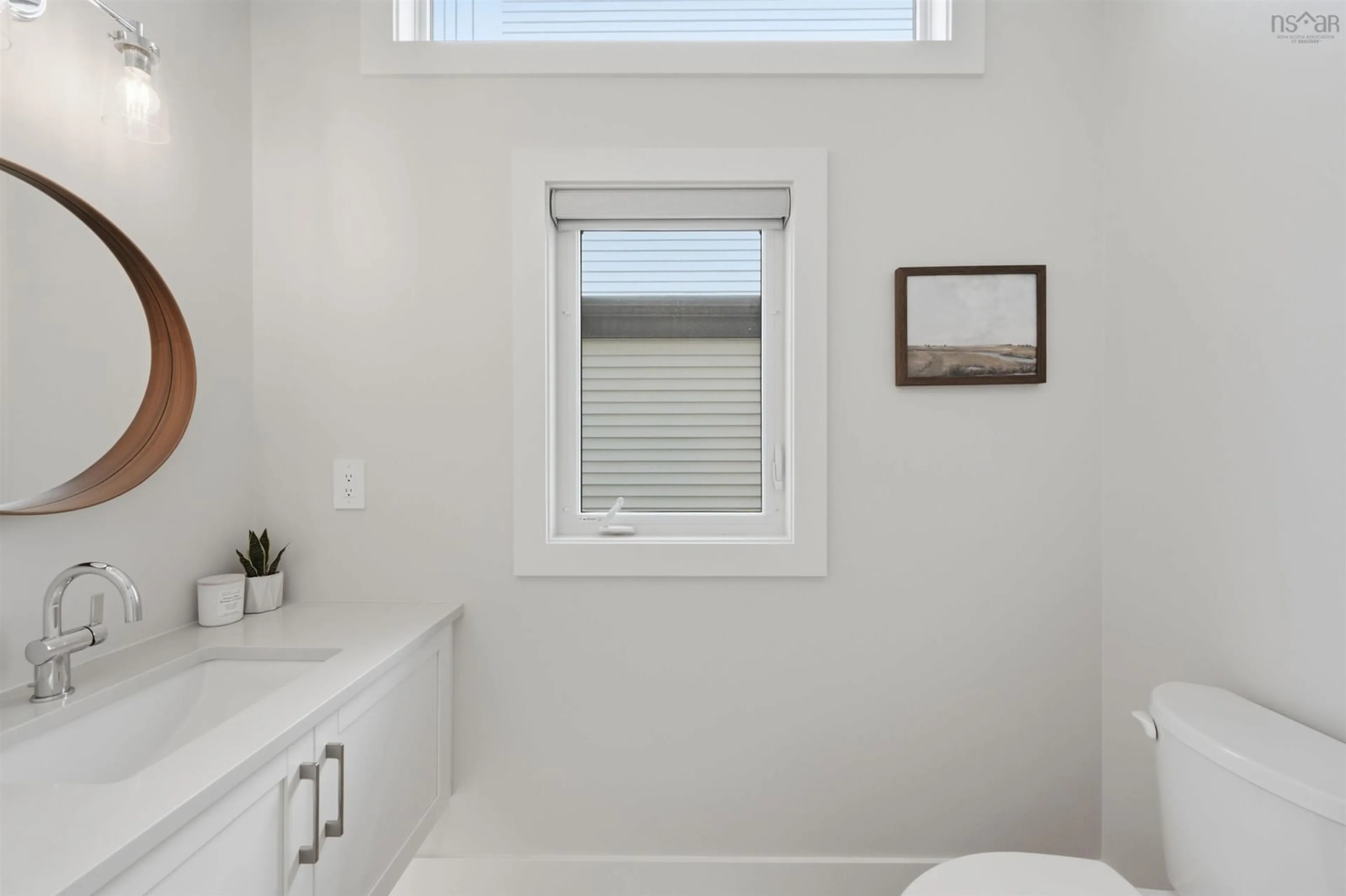Contemporary bathroom, ceramic/tile floor for 54 Puncheon Way, Bedford Nova Scotia B4B 2L1