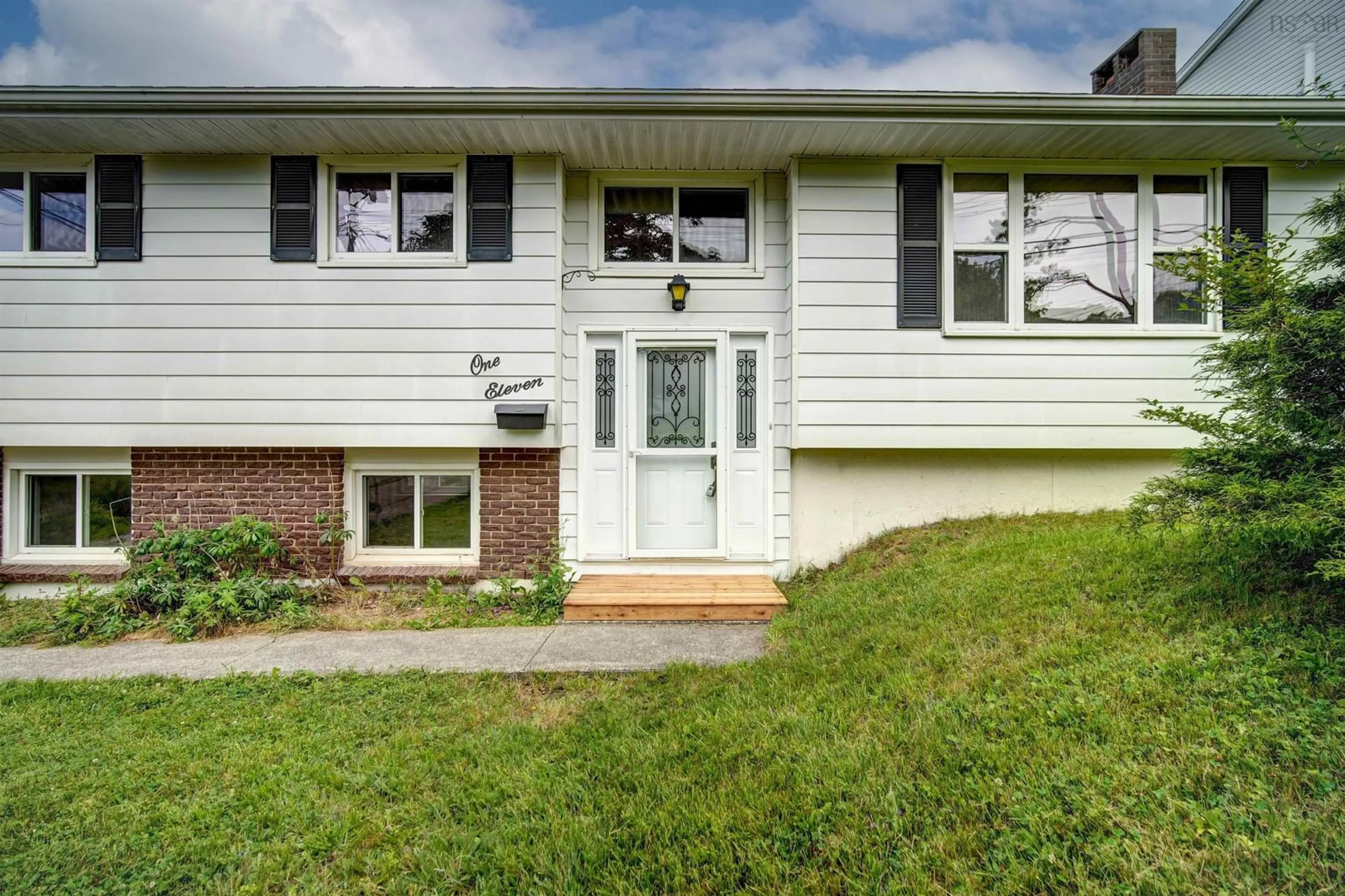 Home with vinyl exterior material, street for 111 Dorothea Dr, Dartmouth Nova Scotia B2W 2E7