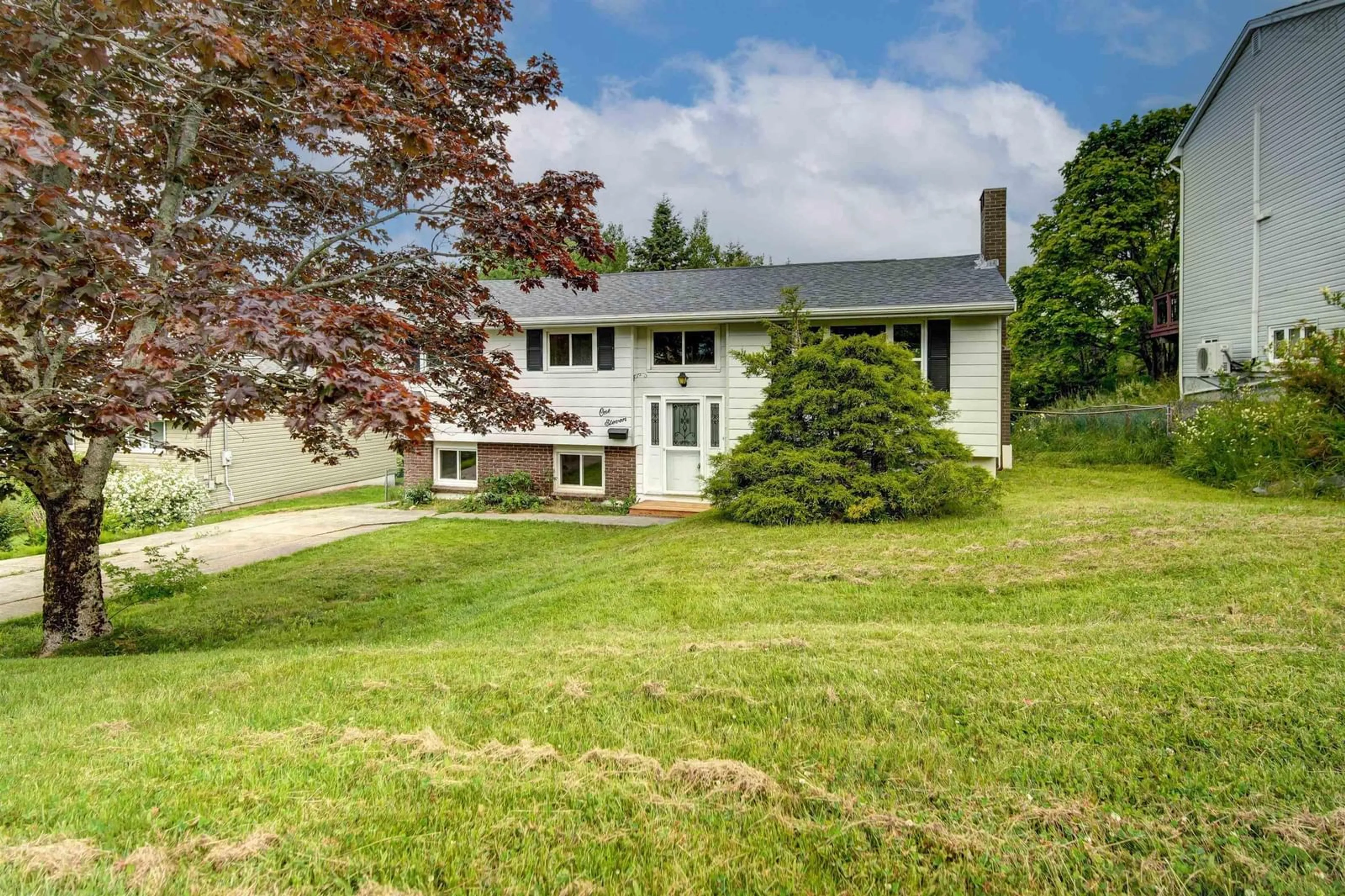 Home with vinyl exterior material, street for 111 Dorothea Dr, Dartmouth Nova Scotia B2W 2E7