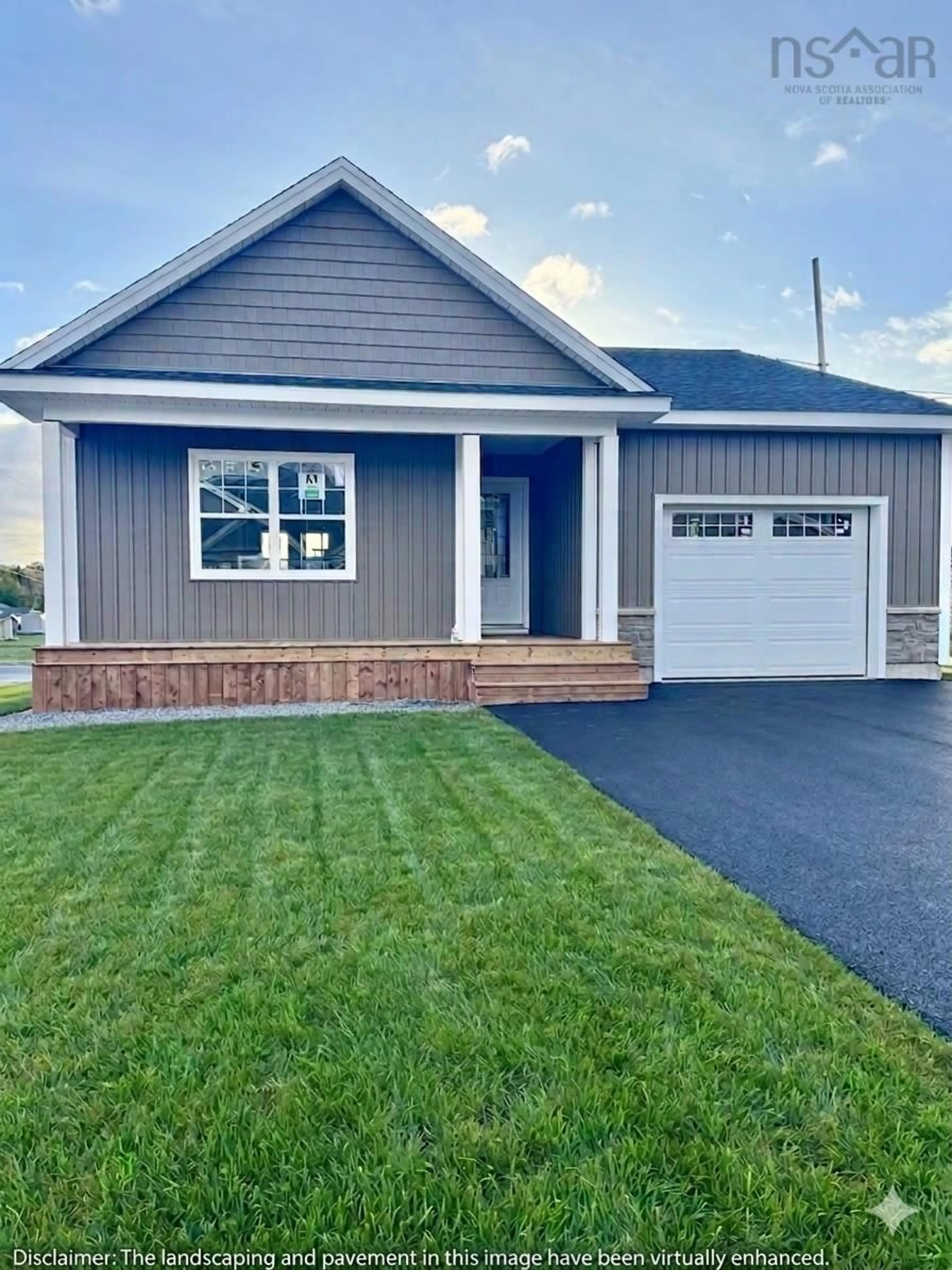 Home with vinyl exterior material, street for 5 Goldenrod Crt, Falmouth Nova Scotia B0P 1L0