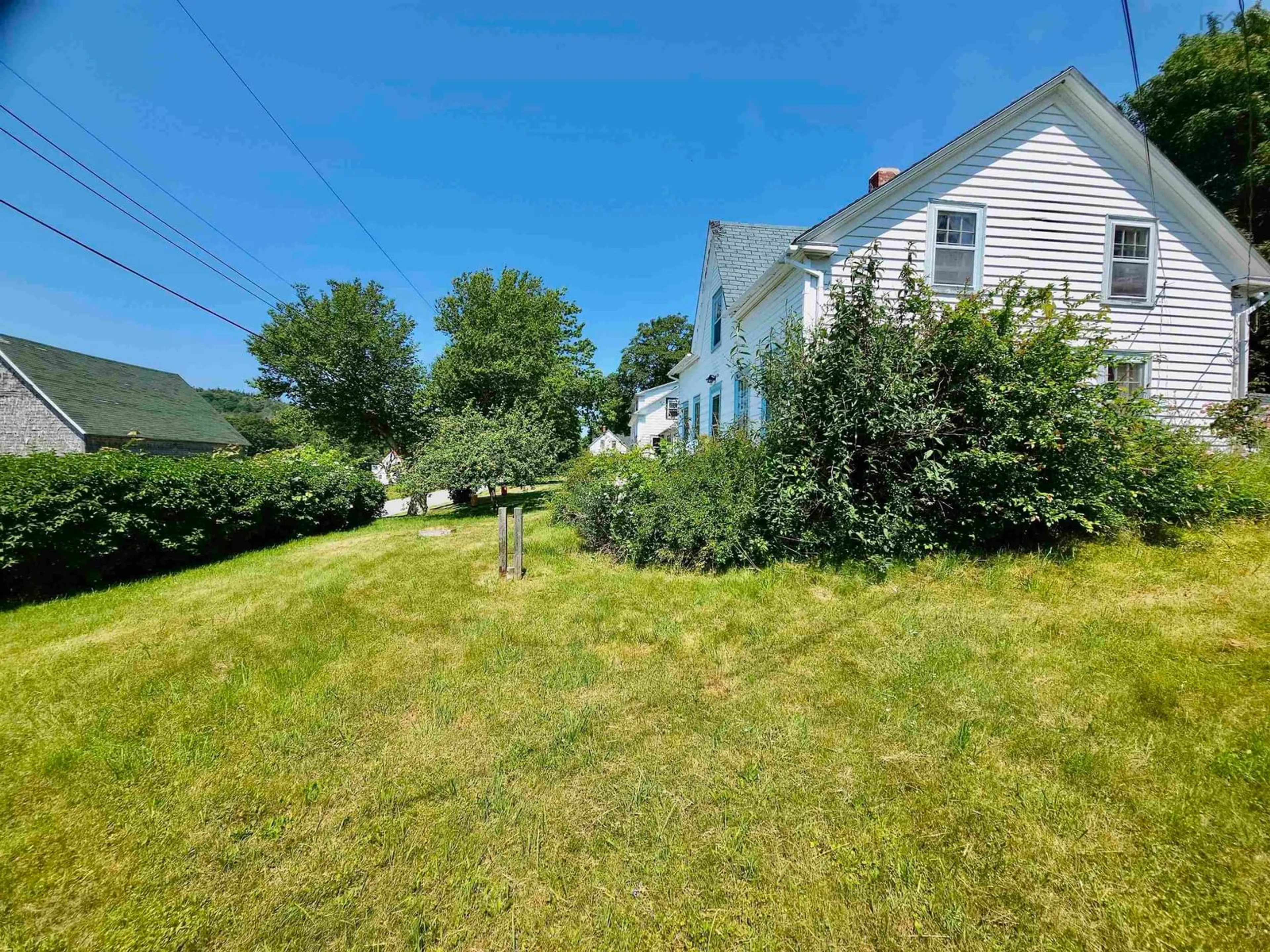 A pic from outside/outdoor area/front of a property/back of a property/a pic from drone, unknown for 431 Sandy Cove Rd, Sandy Cove Nova Scotia B0V 1E0