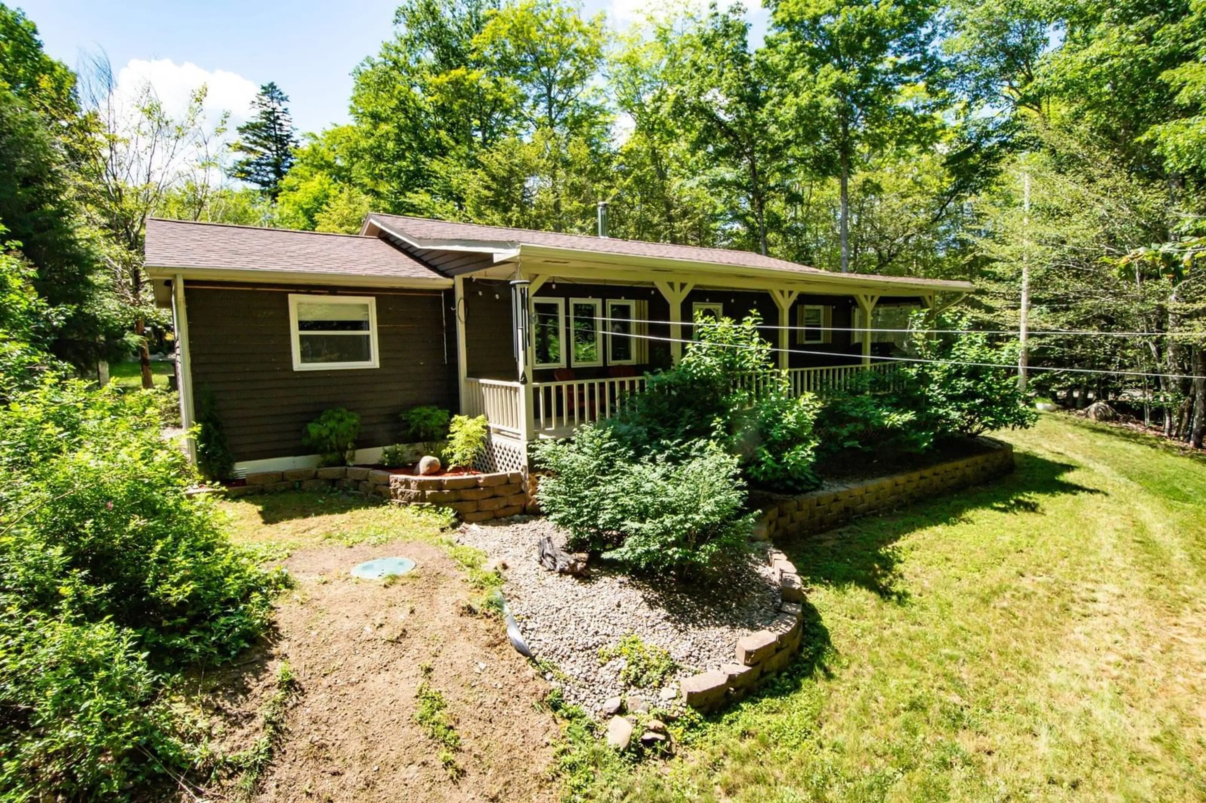 A pic from outside/outdoor area/front of a property/back of a property/a pic from drone, unknown for 642 High Landing Rd, Parkdale Nova Scotia B0R 1A0