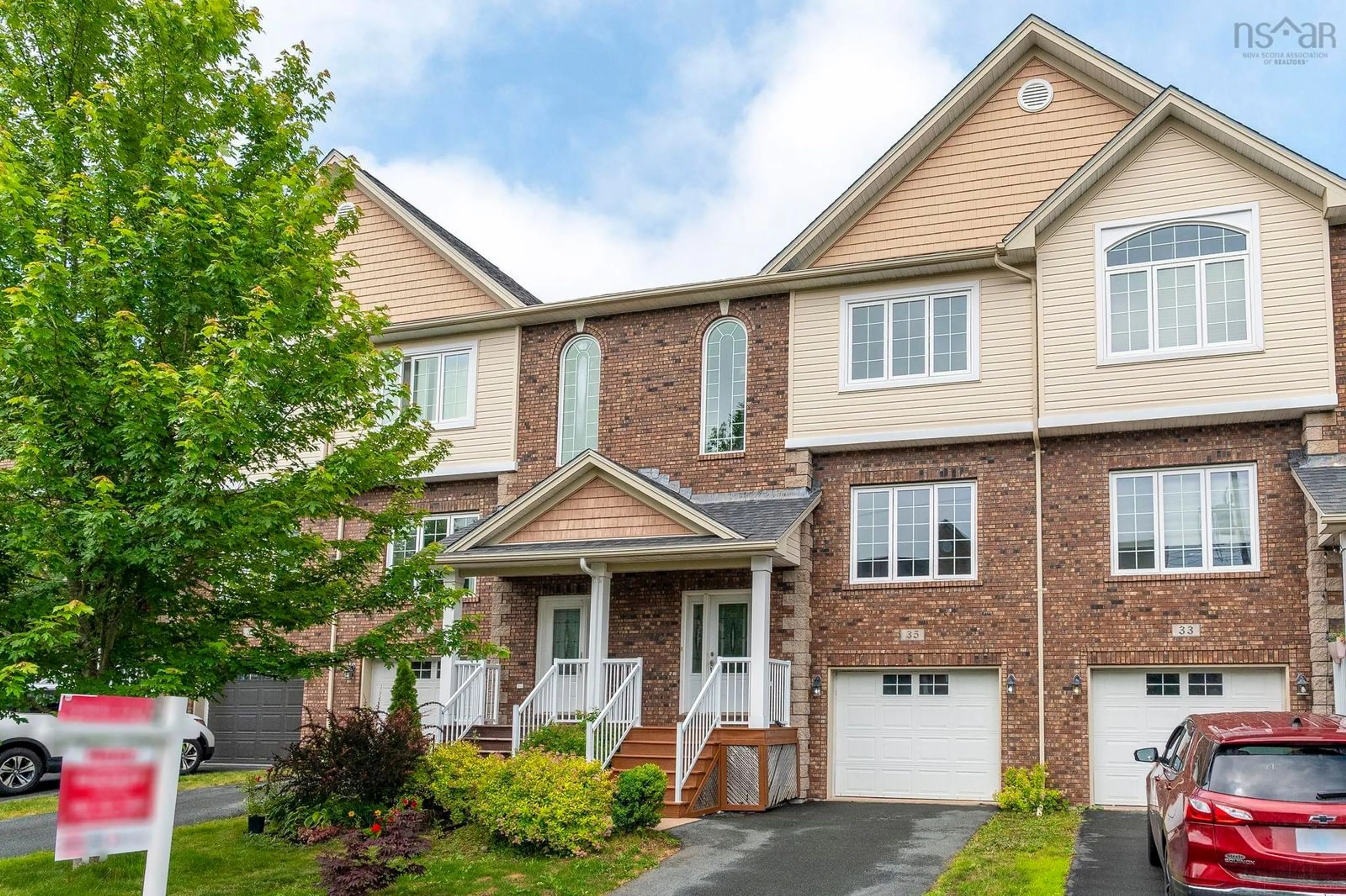 Home with brick exterior material, street for 35 Stockton Ridge, Bedford Nova Scotia B4A 0E4