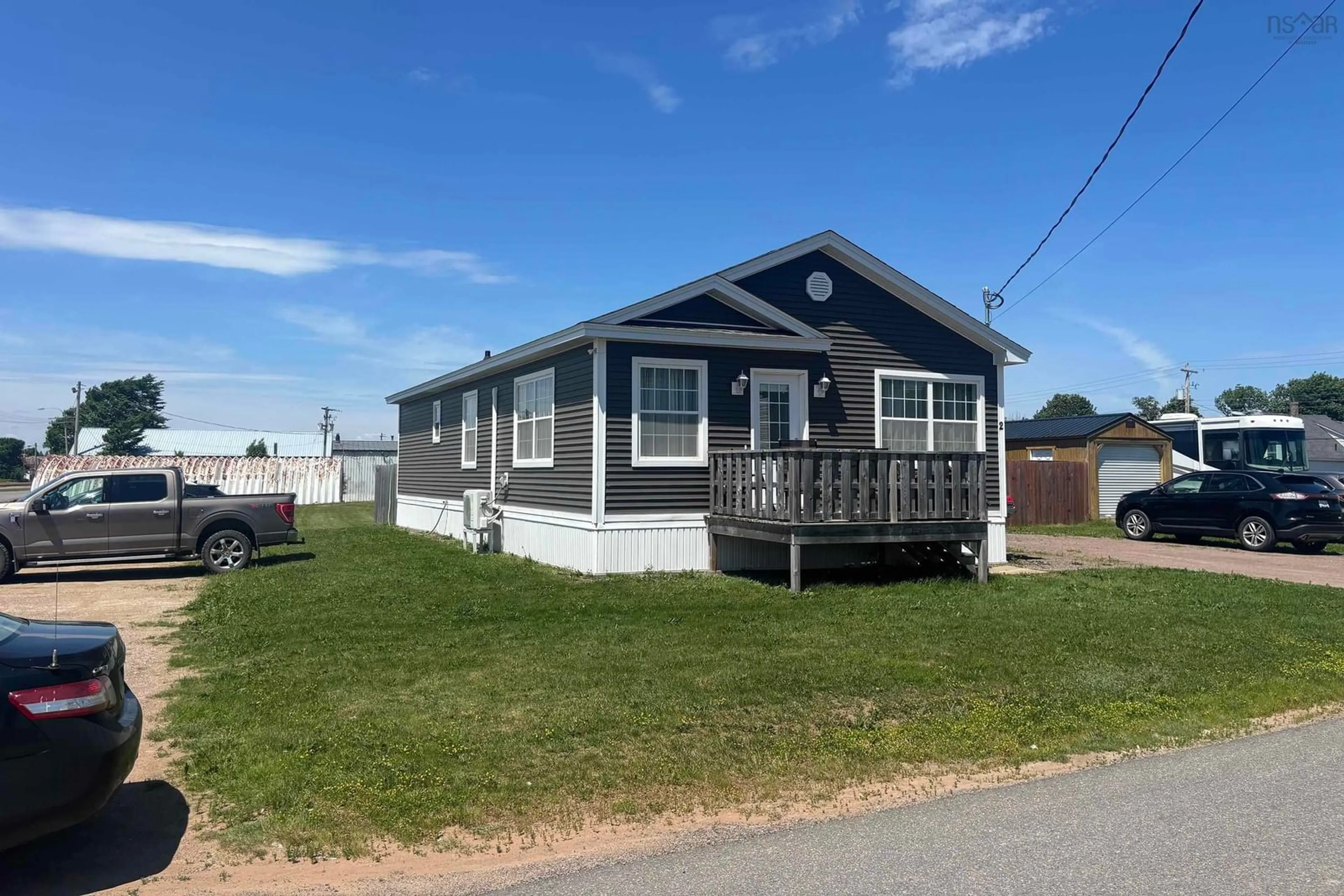 Home with vinyl exterior material, unknown for 2 Abbott St, Amherst Nova Scotia B4H 0E9