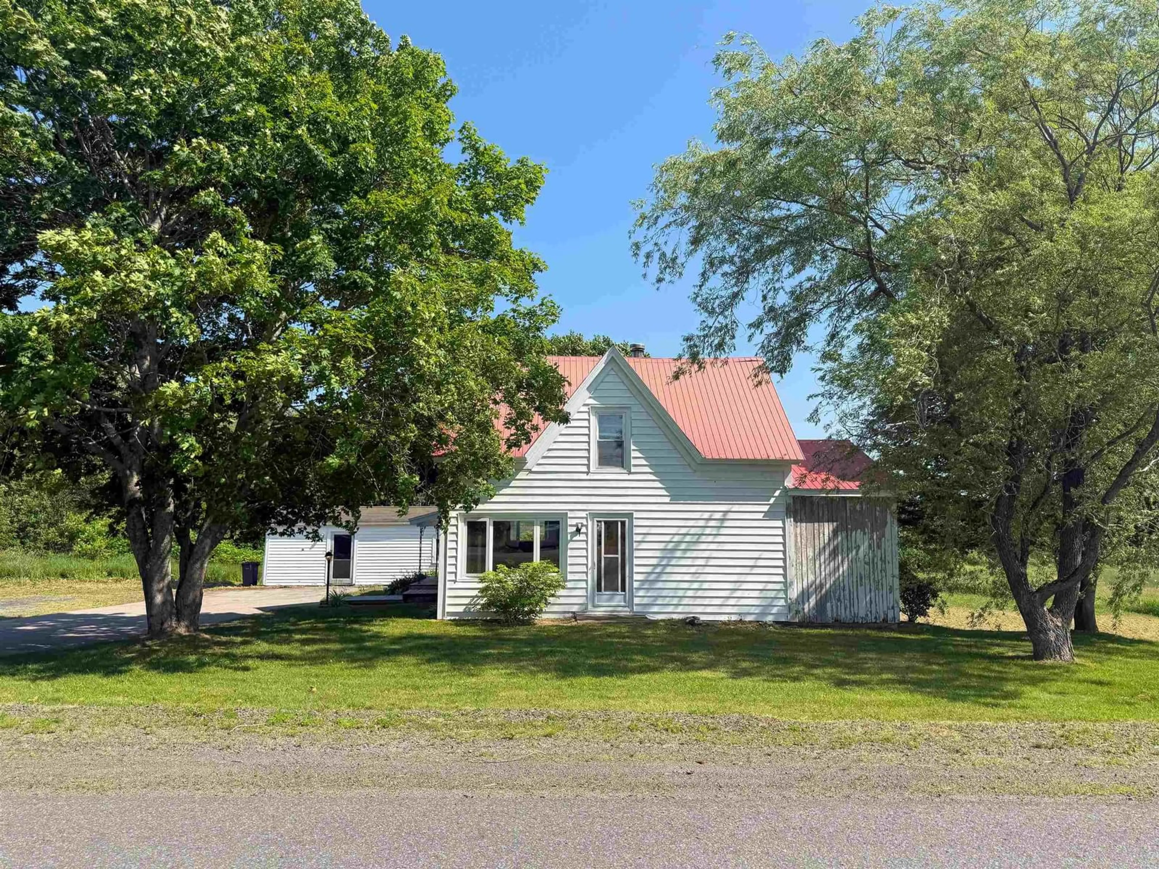 A pic from outside/outdoor area/front of a property/back of a property/a pic from drone, street for 3040 Clementsvale Rd, Bear River East Nova Scotia B0S 1B0