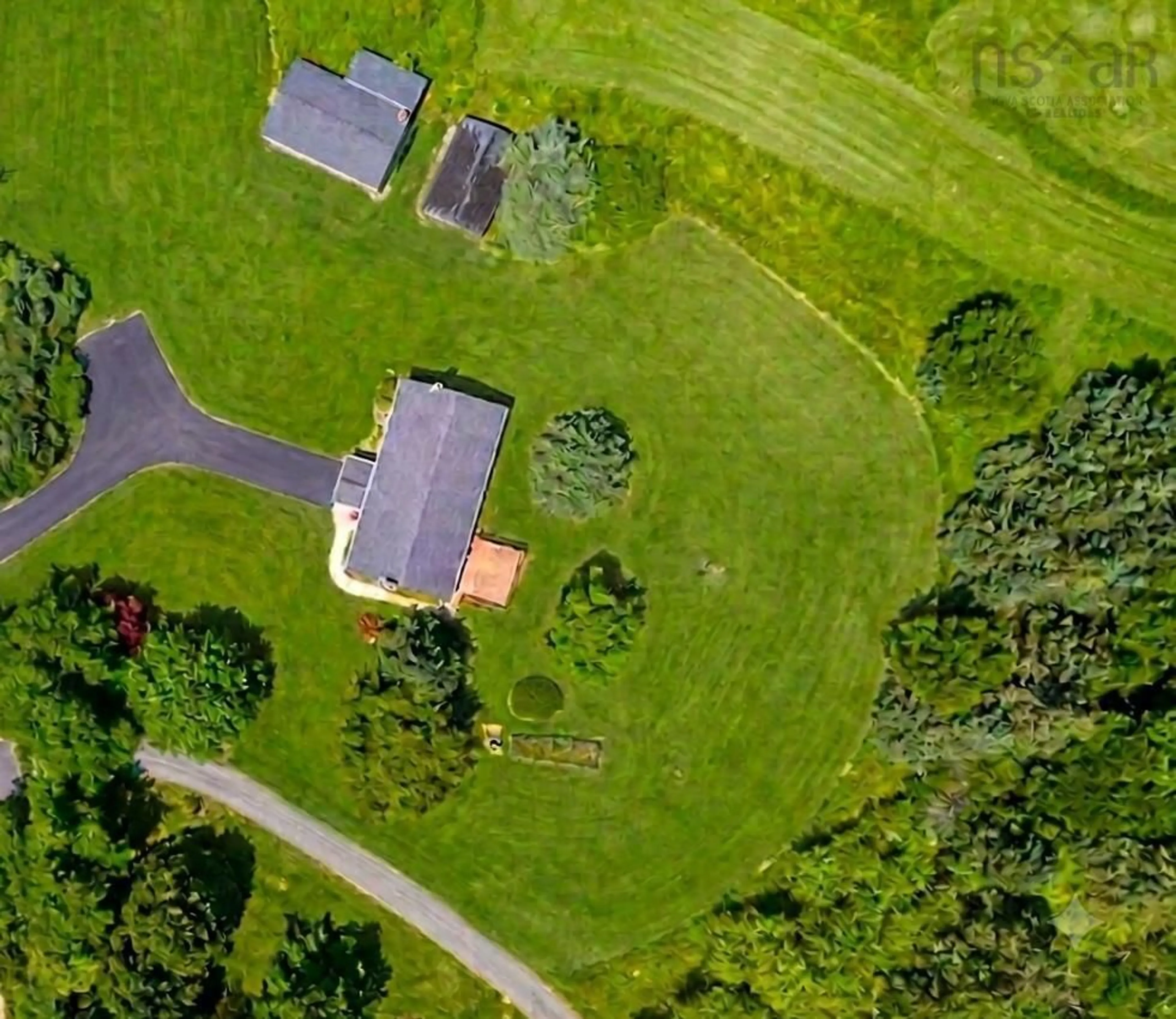 A pic from outside/outdoor area/front of a property/back of a property/a pic from drone, street for 266 Upper Blandford Rd, Deep Cove Nova Scotia B0J 1T0