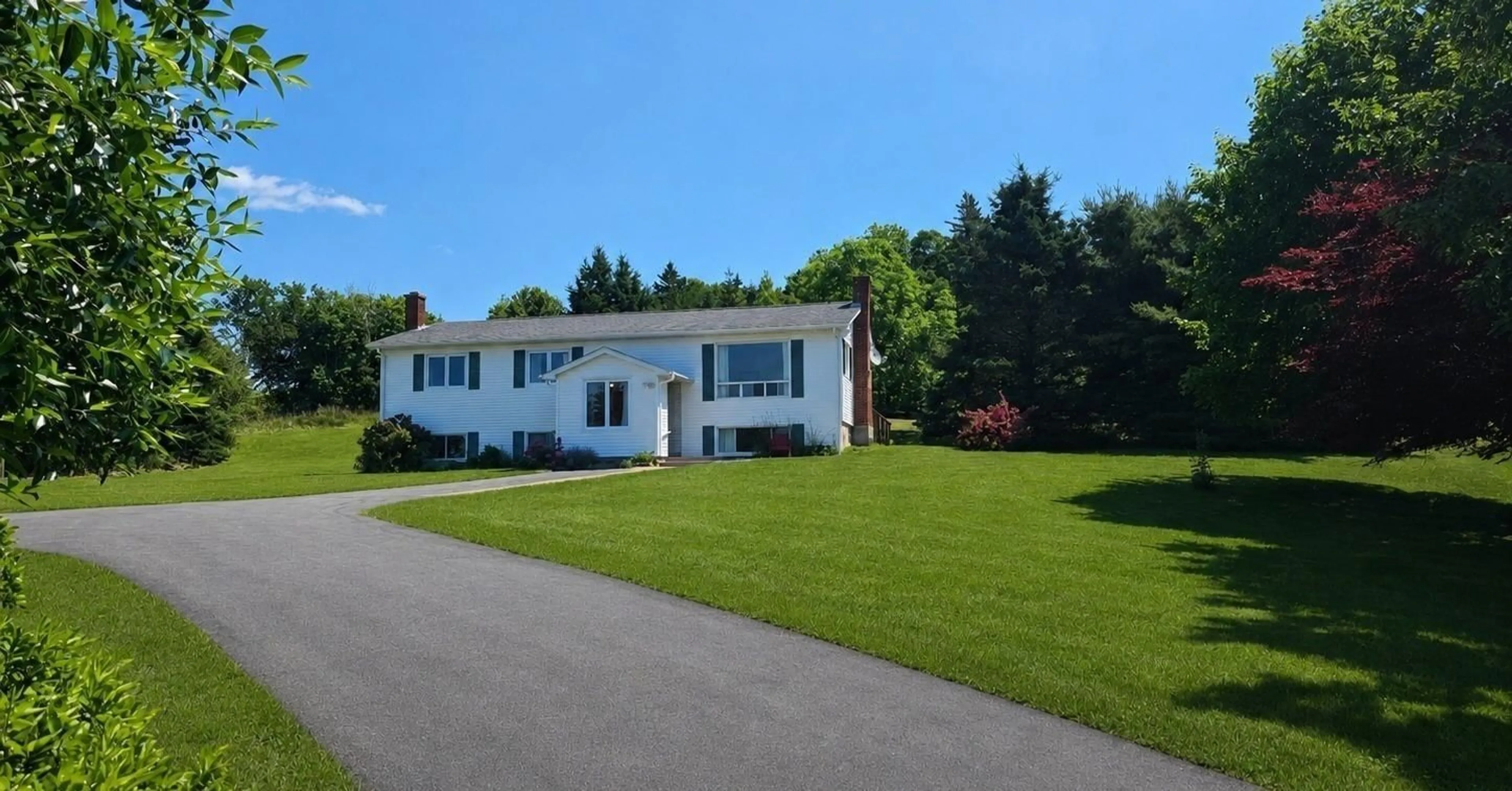 Home with vinyl exterior material, street for 266 Upper Blandford Rd, Deep Cove Nova Scotia B0J 1T0