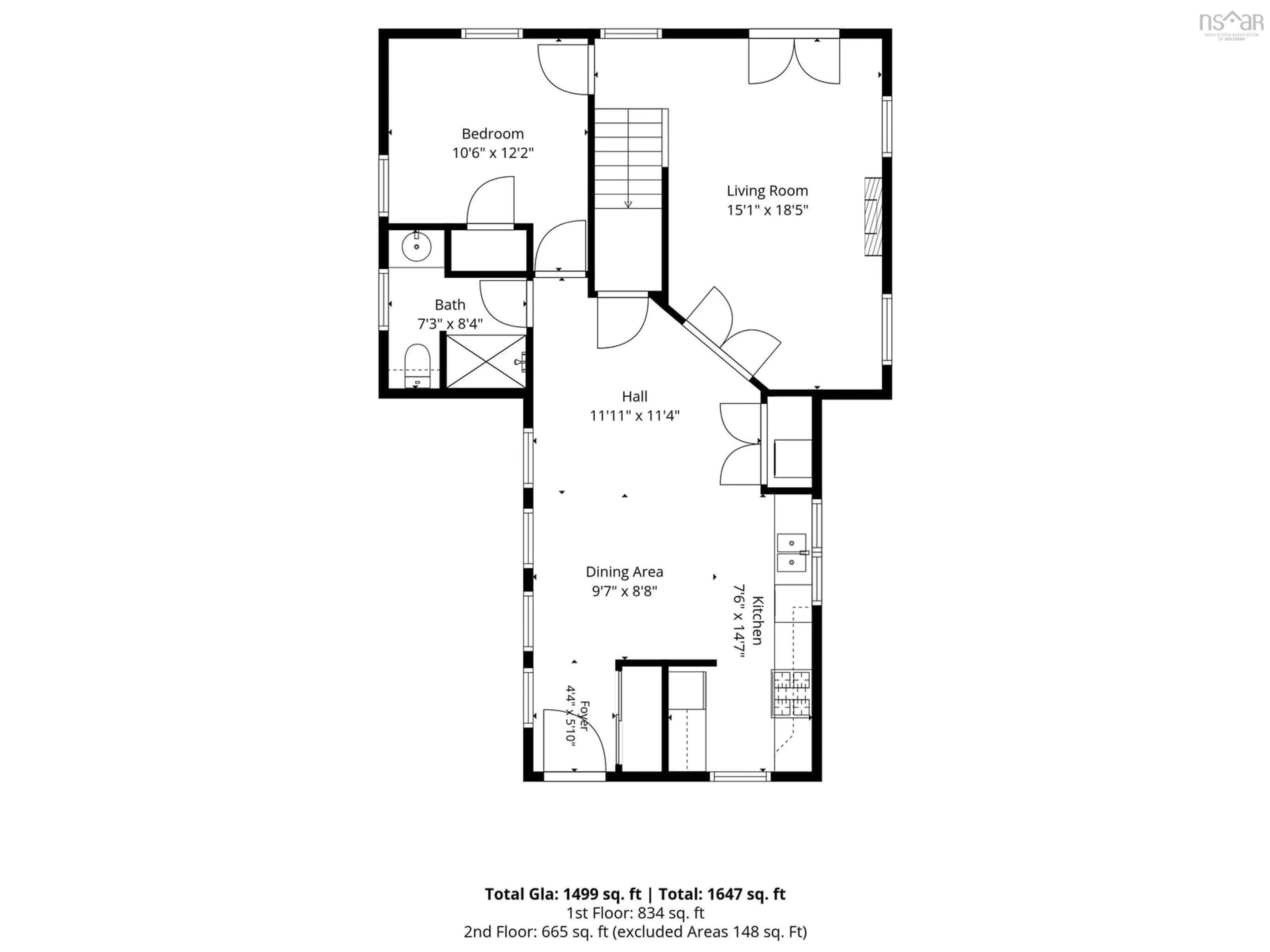 Floor plan for 29616 Cabot Trail, Cape North Nova Scotia B0C 1G0