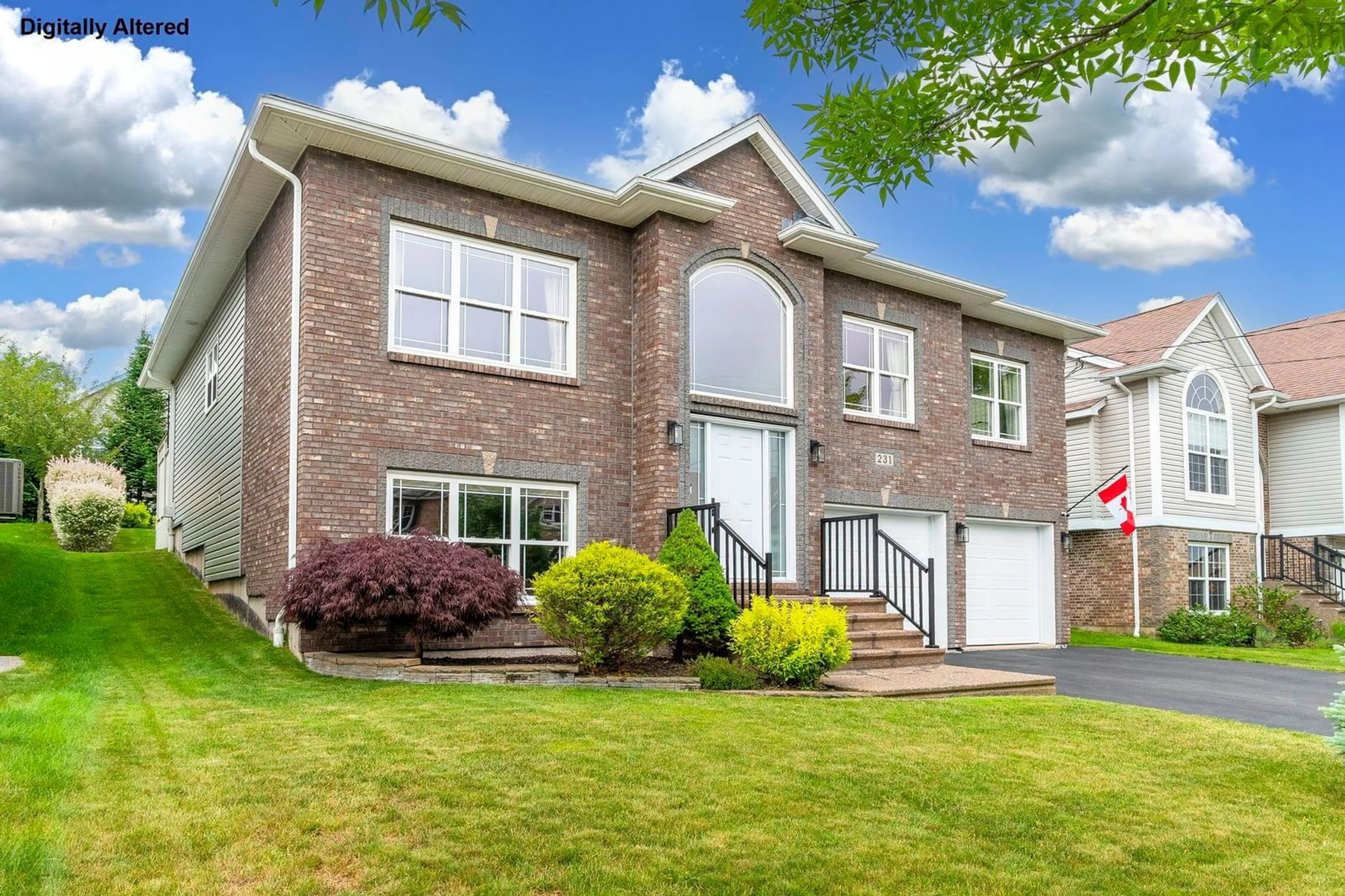 Home with brick exterior material, street for 231 Freshwater Trail, Dartmouth Nova Scotia B2W 0G6