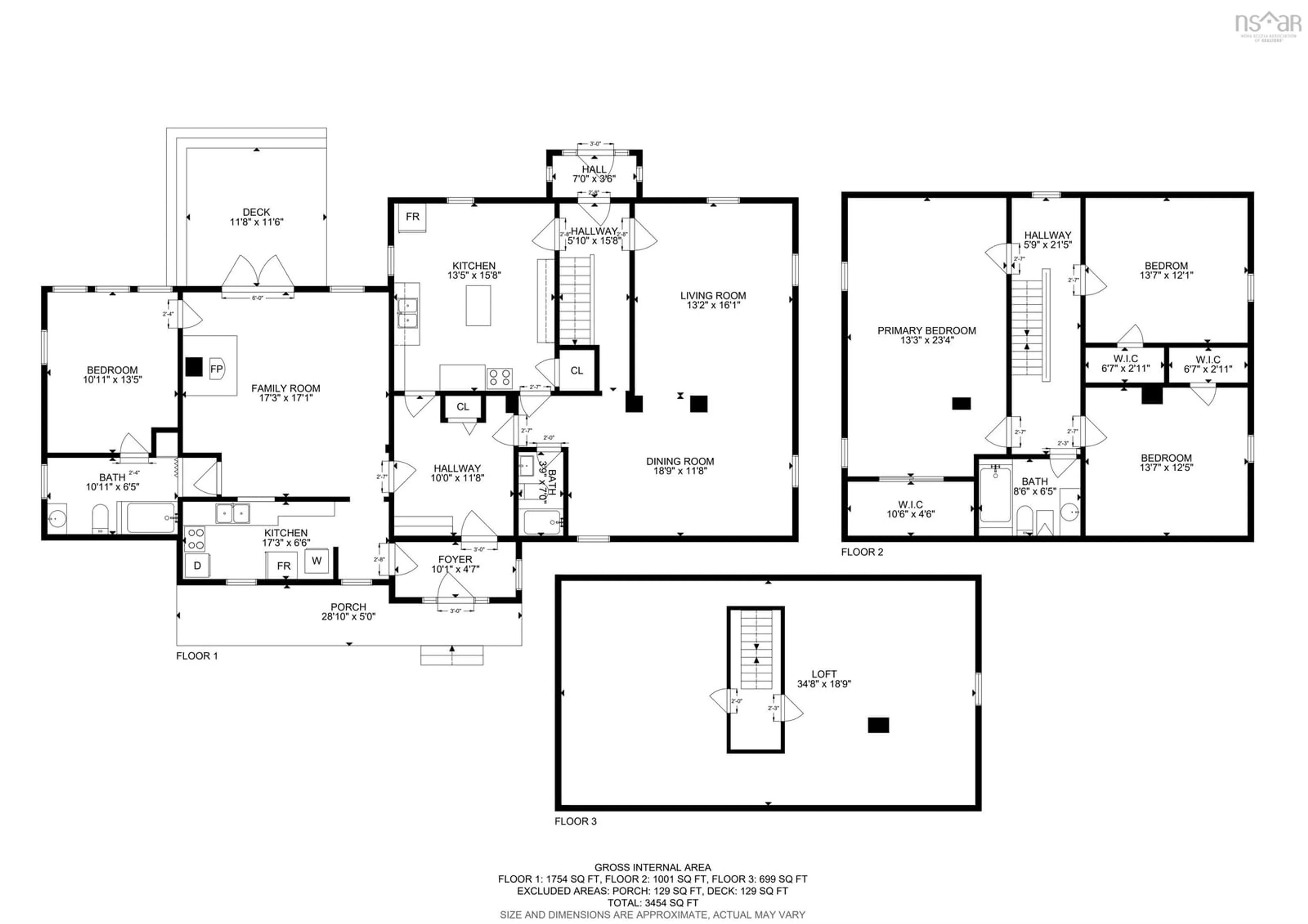 Floor plan for 1036 Oakland Rd, Oakland Nova Scotia B0J 2E0