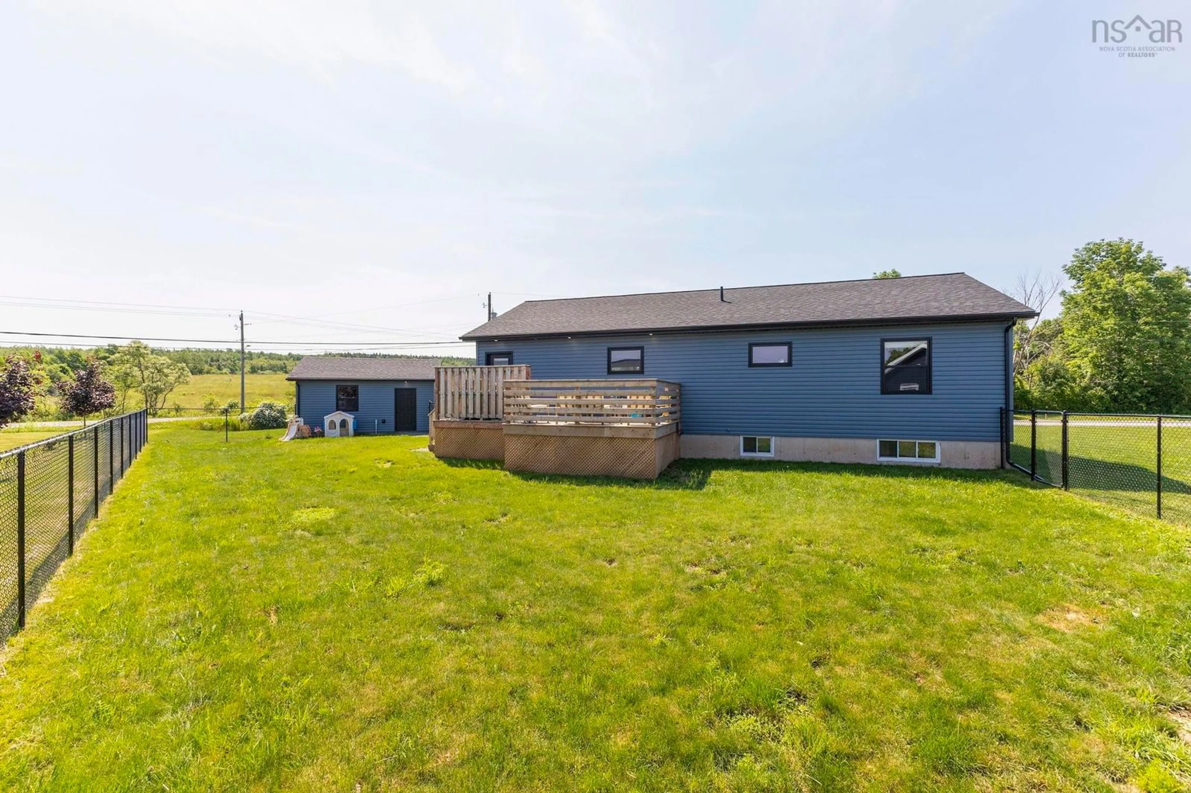 A pic from outside/outdoor area/front of a property/back of a property/a pic from drone, building for 4 Holland Lane, Plymouth Nova Scotia B0K 0A2