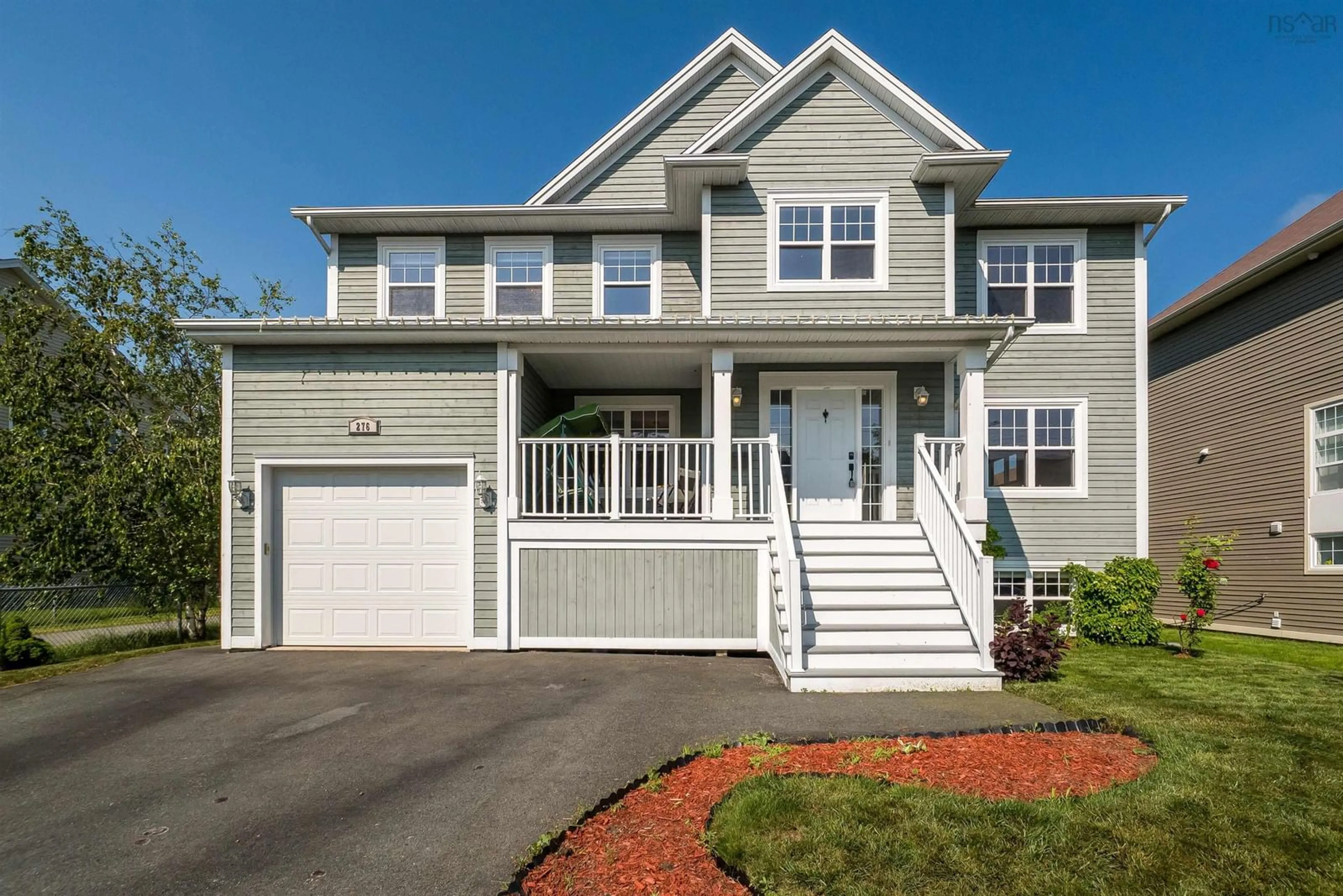 Home with vinyl exterior material, street for 276 Rutledge St, Bedford Nova Scotia B4A 1Y2