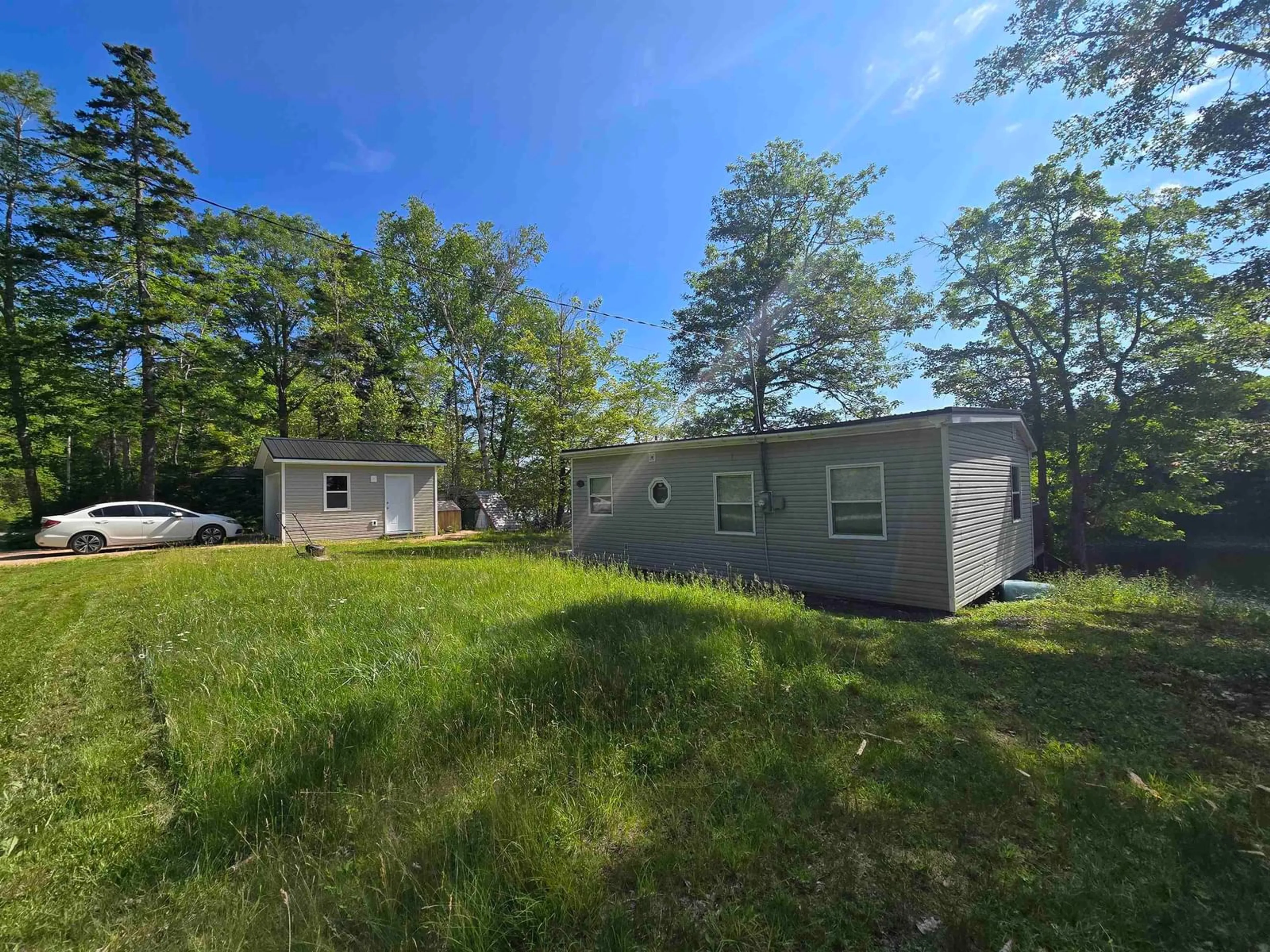 A pic from outside/outdoor area/front of a property/back of a property/a pic from drone, unknown for 260 Indian Lake Rd, Union Square Nova Scotia B0R 1A0